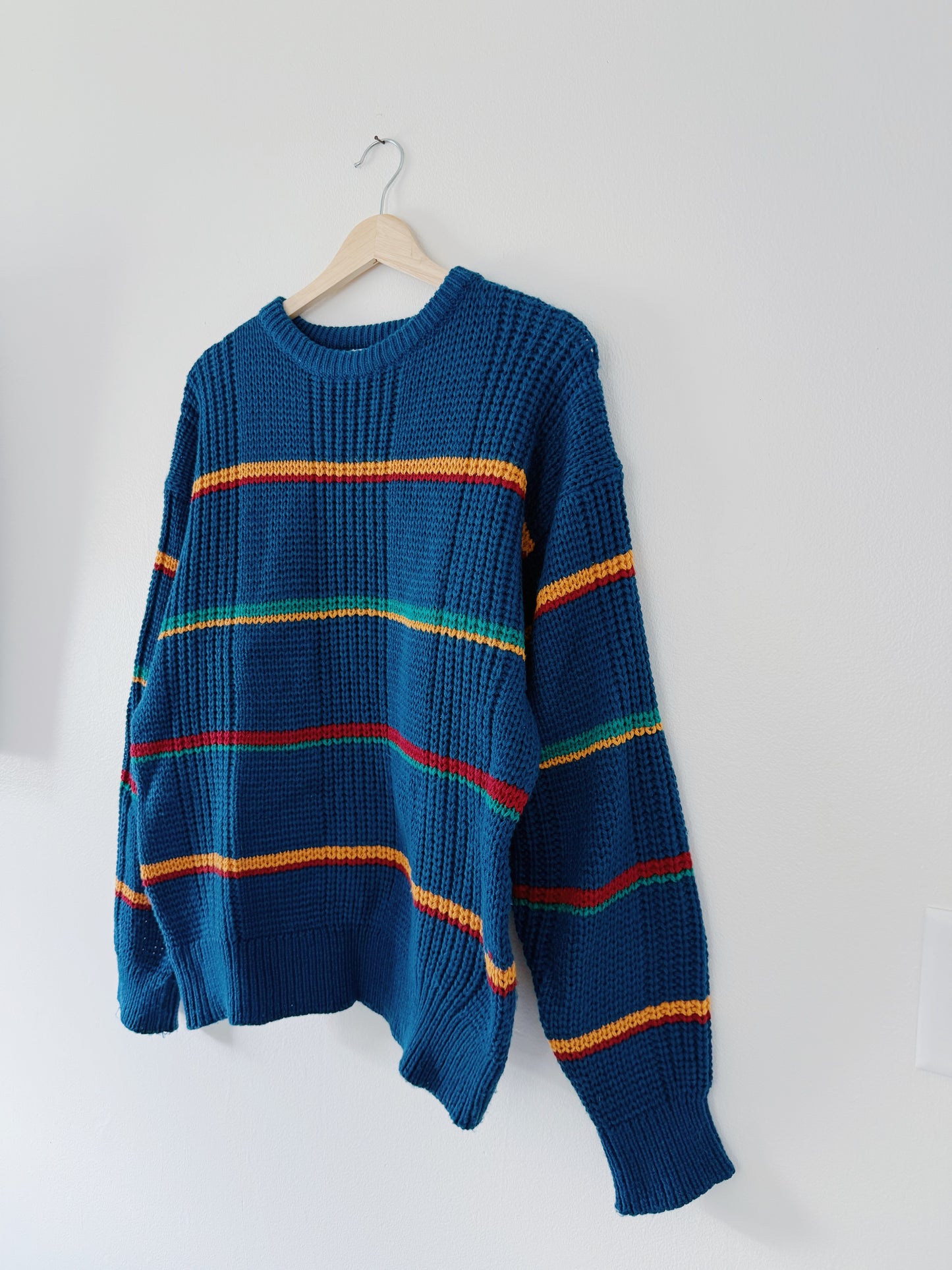 Vintage Striped Sweater (M)