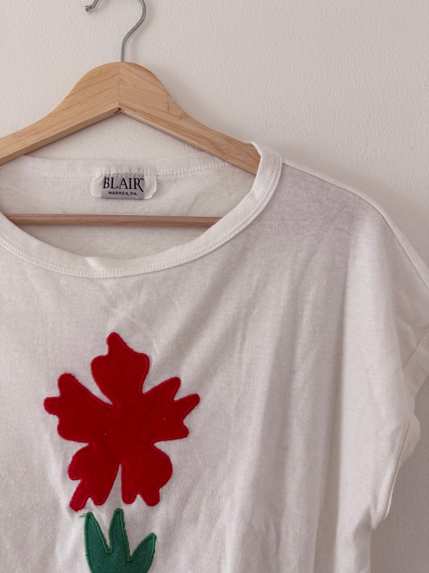 Boxy Flower Tee (M)