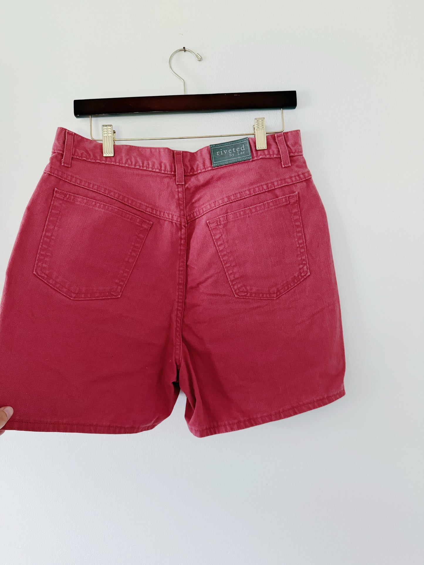 Red Jean Shorts (32x4)
