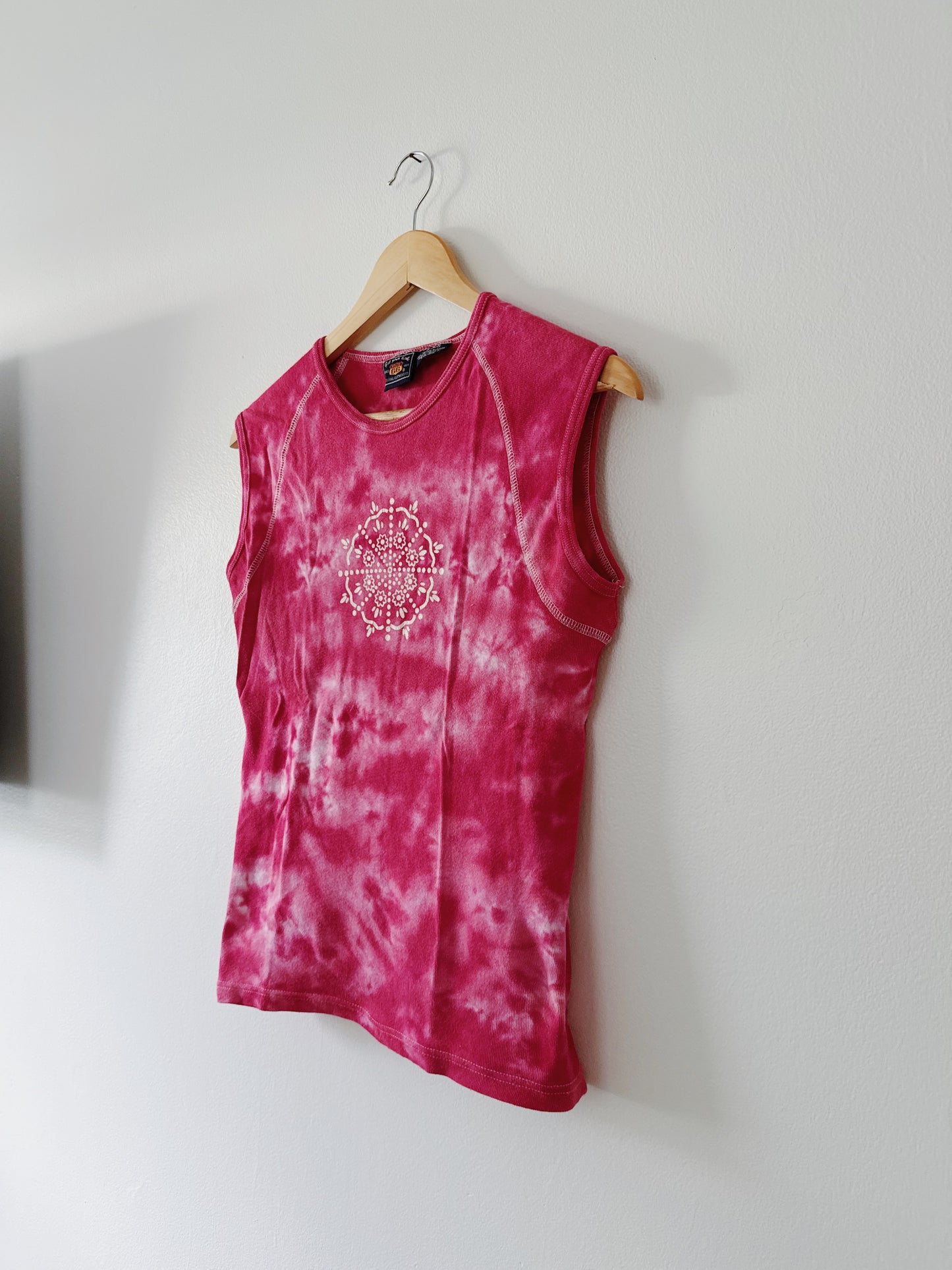 Pink Tie Dye Tee (L)