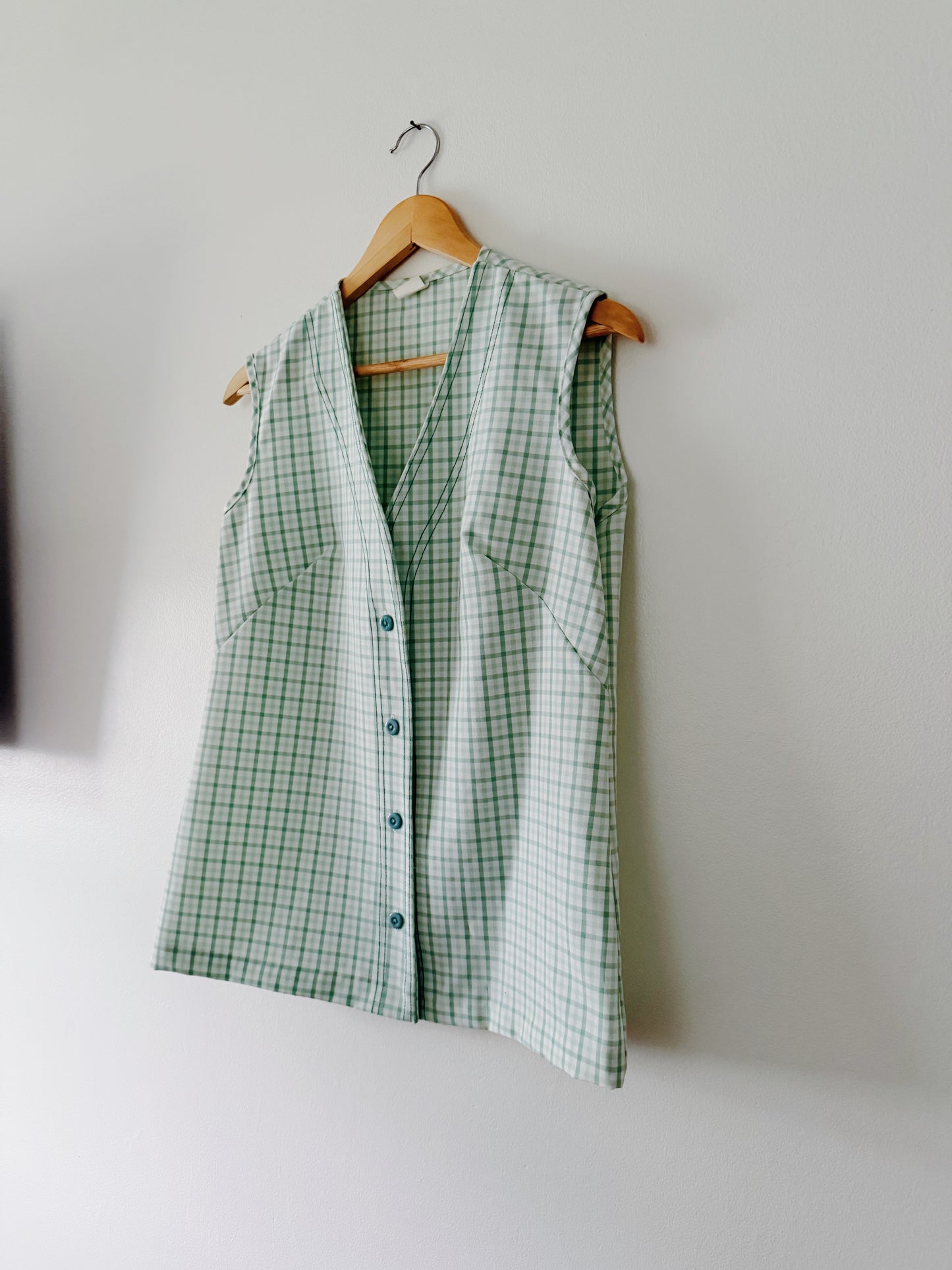 Vintage Plaid Top