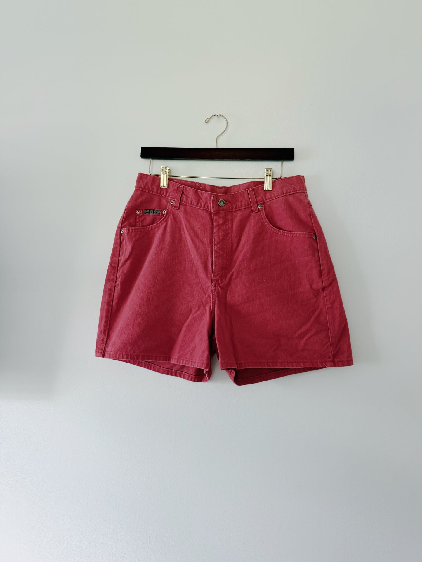 Red Jean Shorts (32x4)