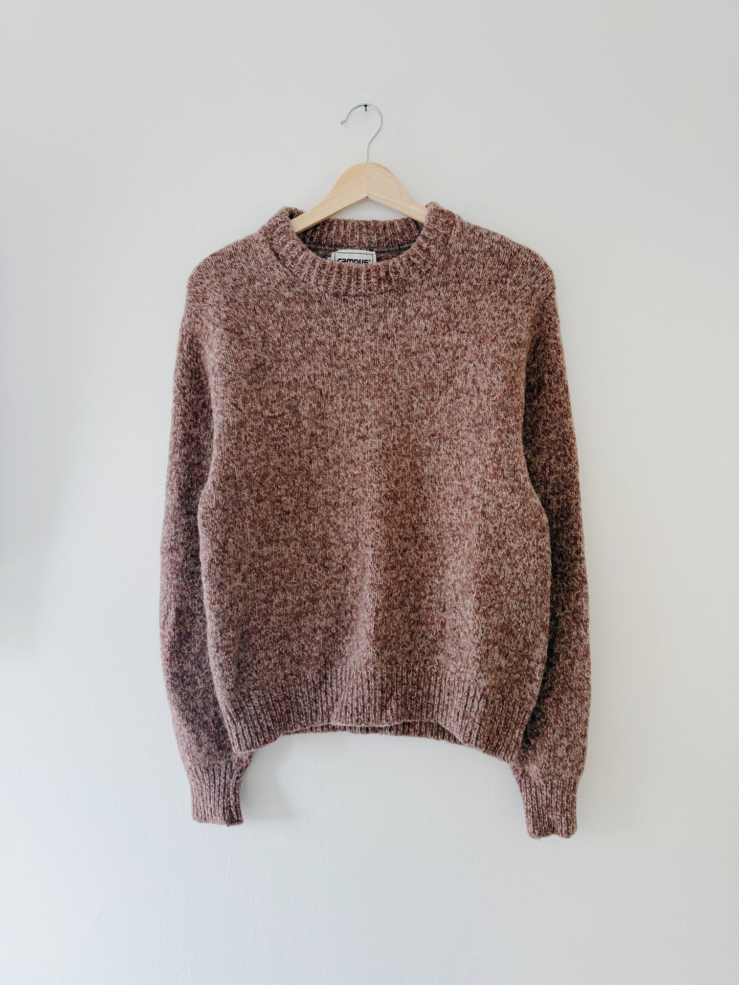 Vintage Ragg Wool Sweater (L)