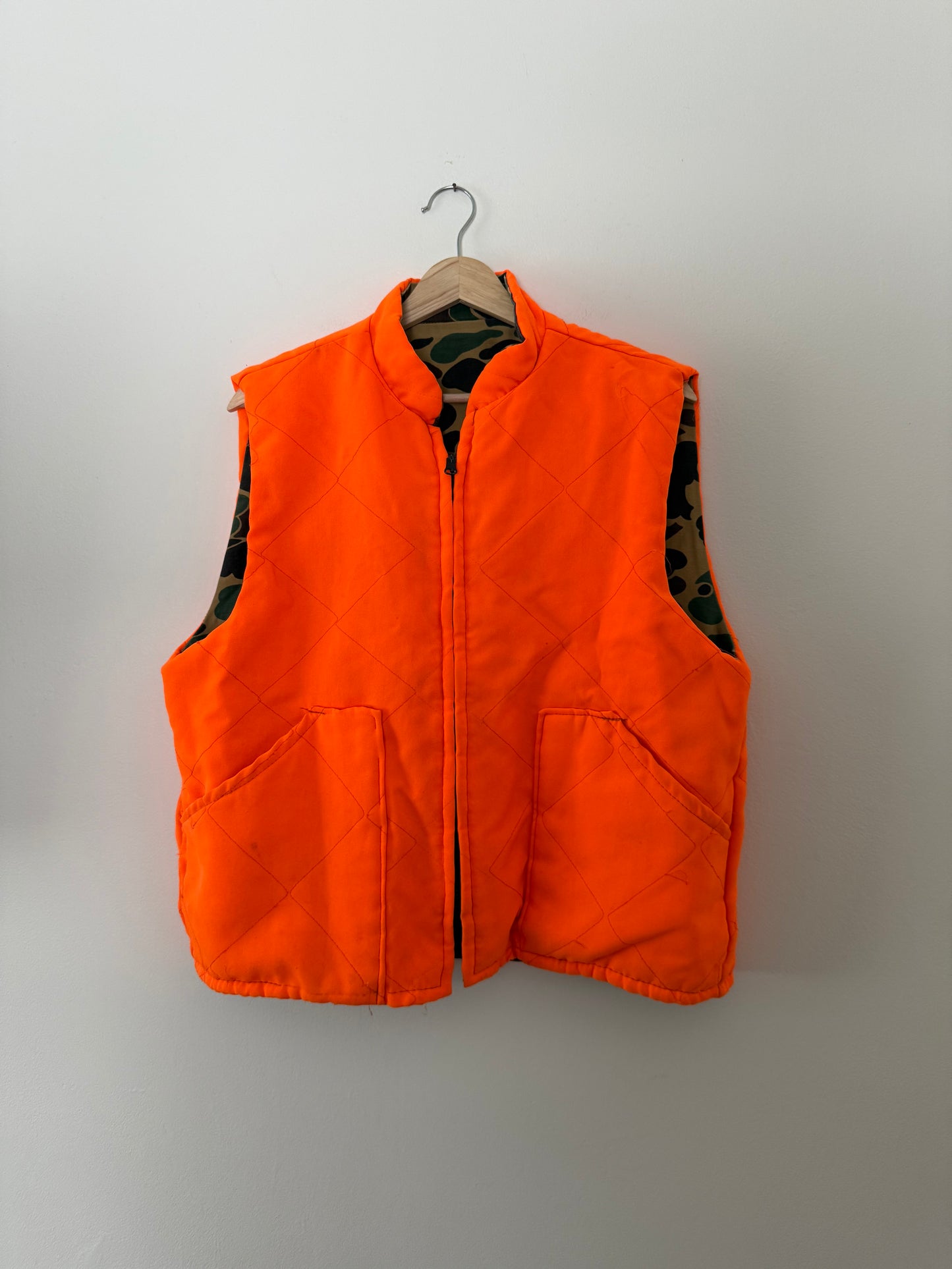 Reversible Vintage Camo Vest