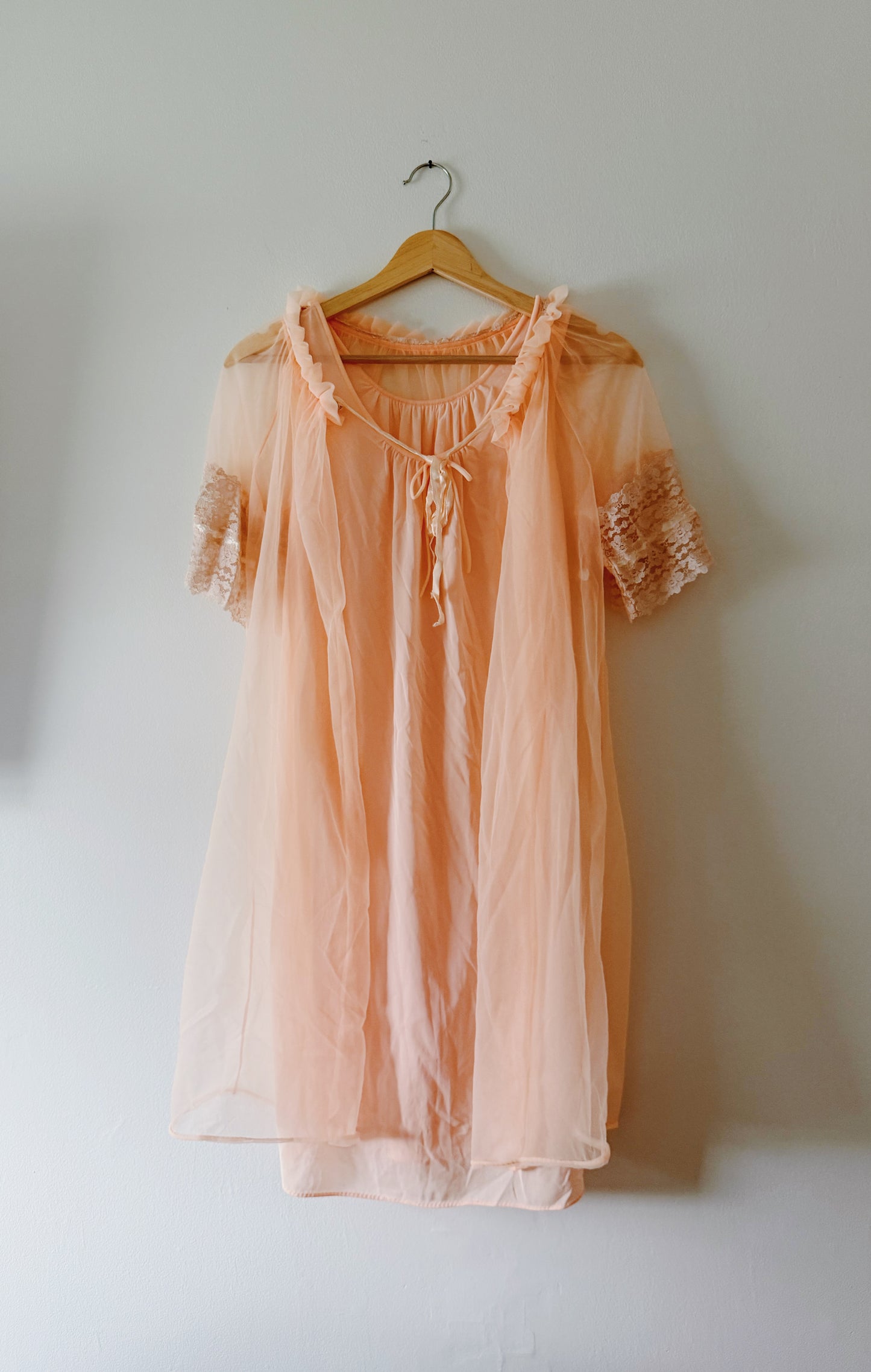 Vintage Satin Dress (S)