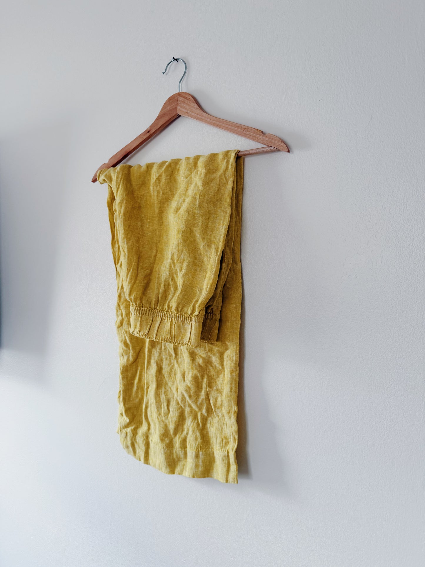 Yellow Linen Pants (S)