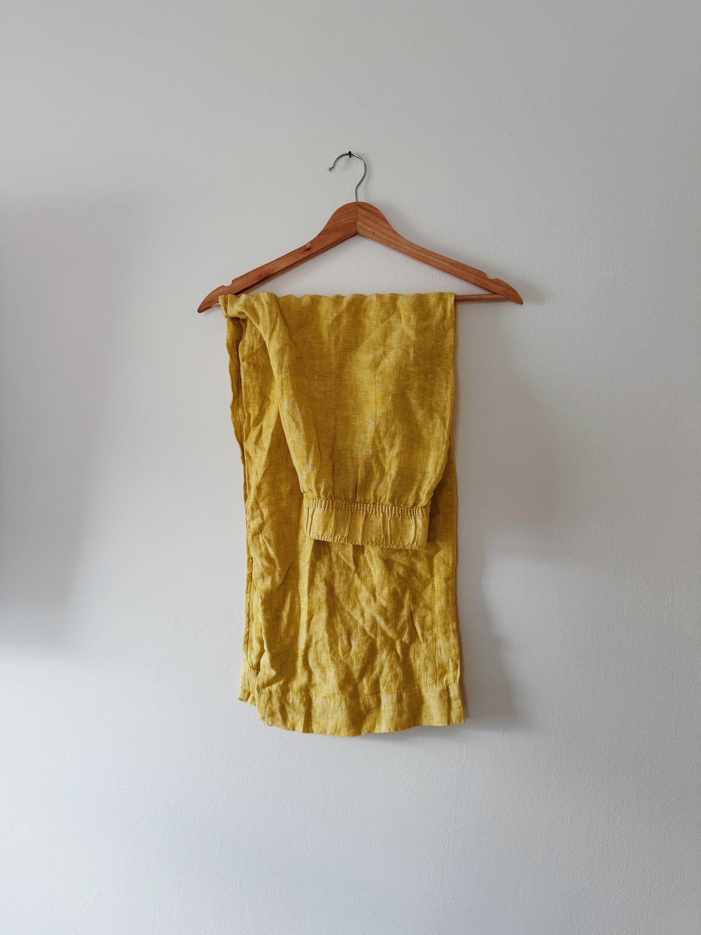 Yellow Linen Pants (S)