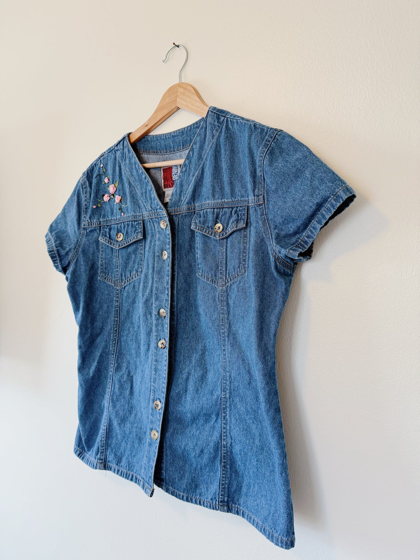 Vintage Denim Shirt (L)