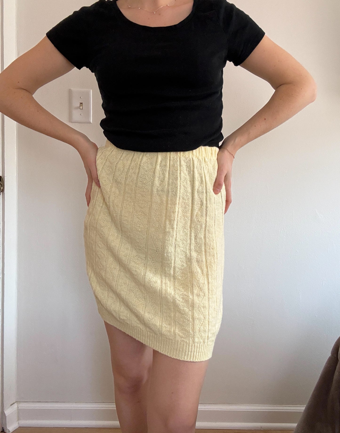 Vintage Sweater Skirt
