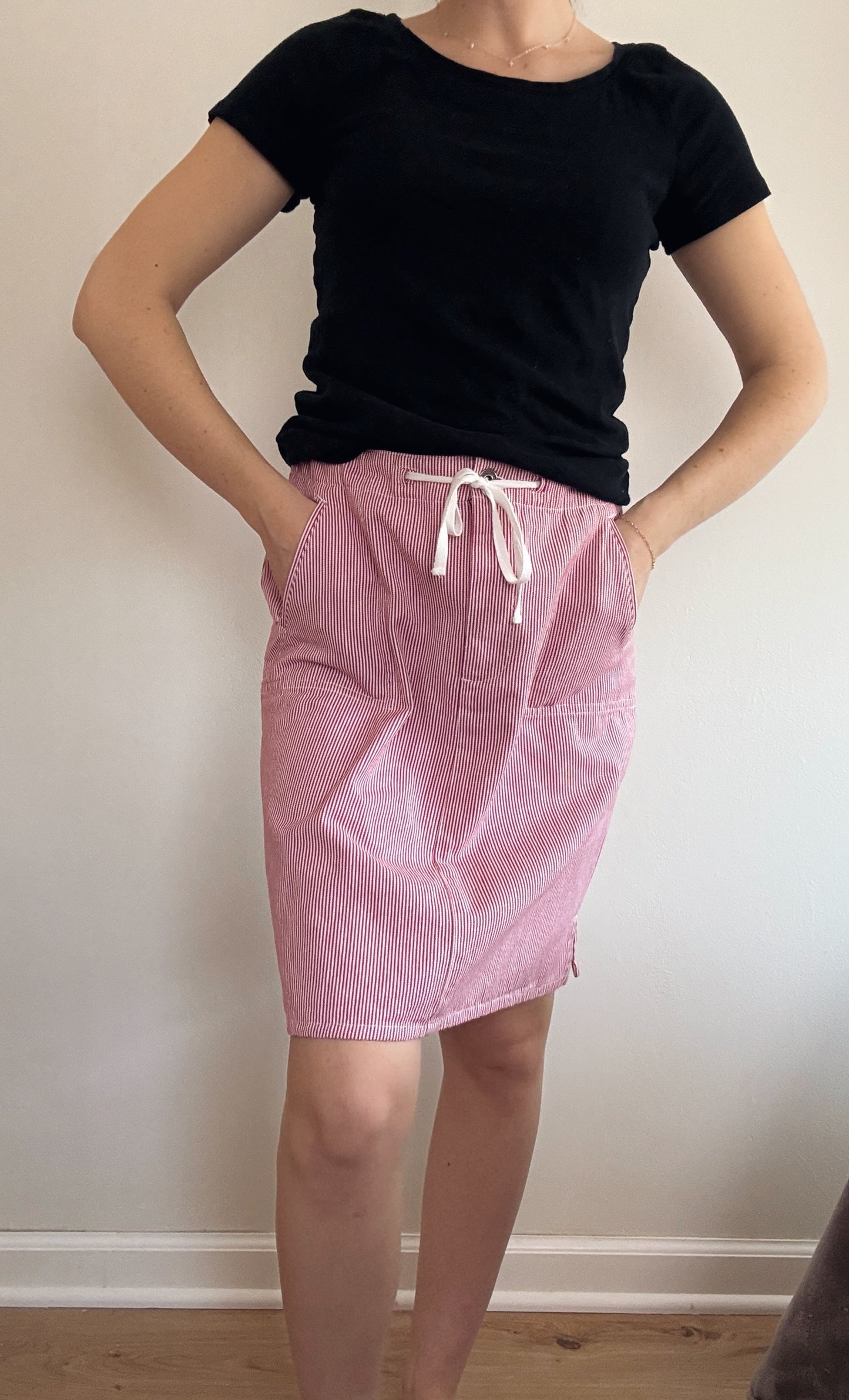 Red Striped Skirt (8)