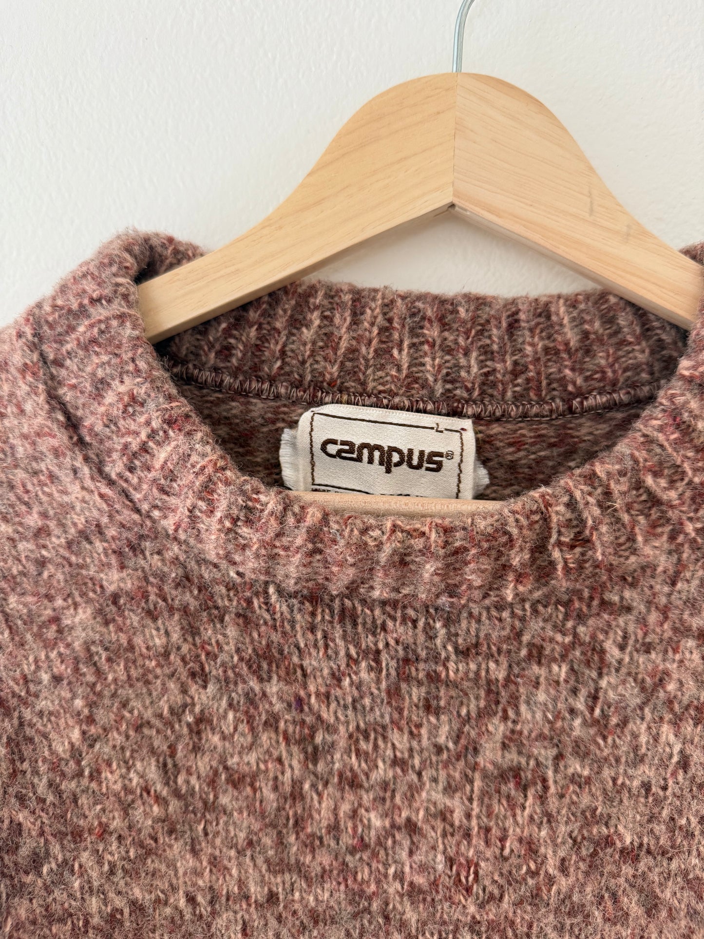 Vintage Ragg Wool Sweater (L)