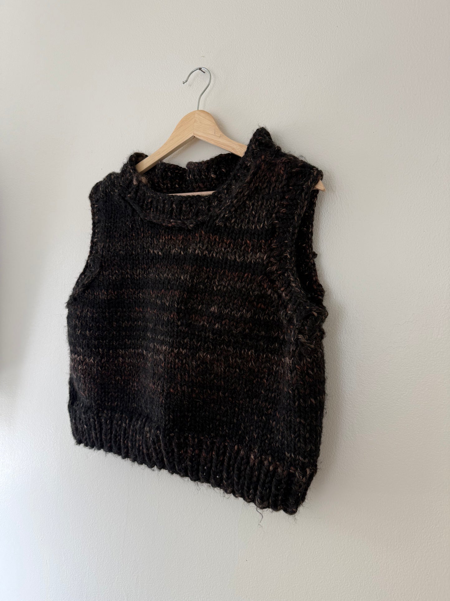 Handmade Chunky Knit Vest