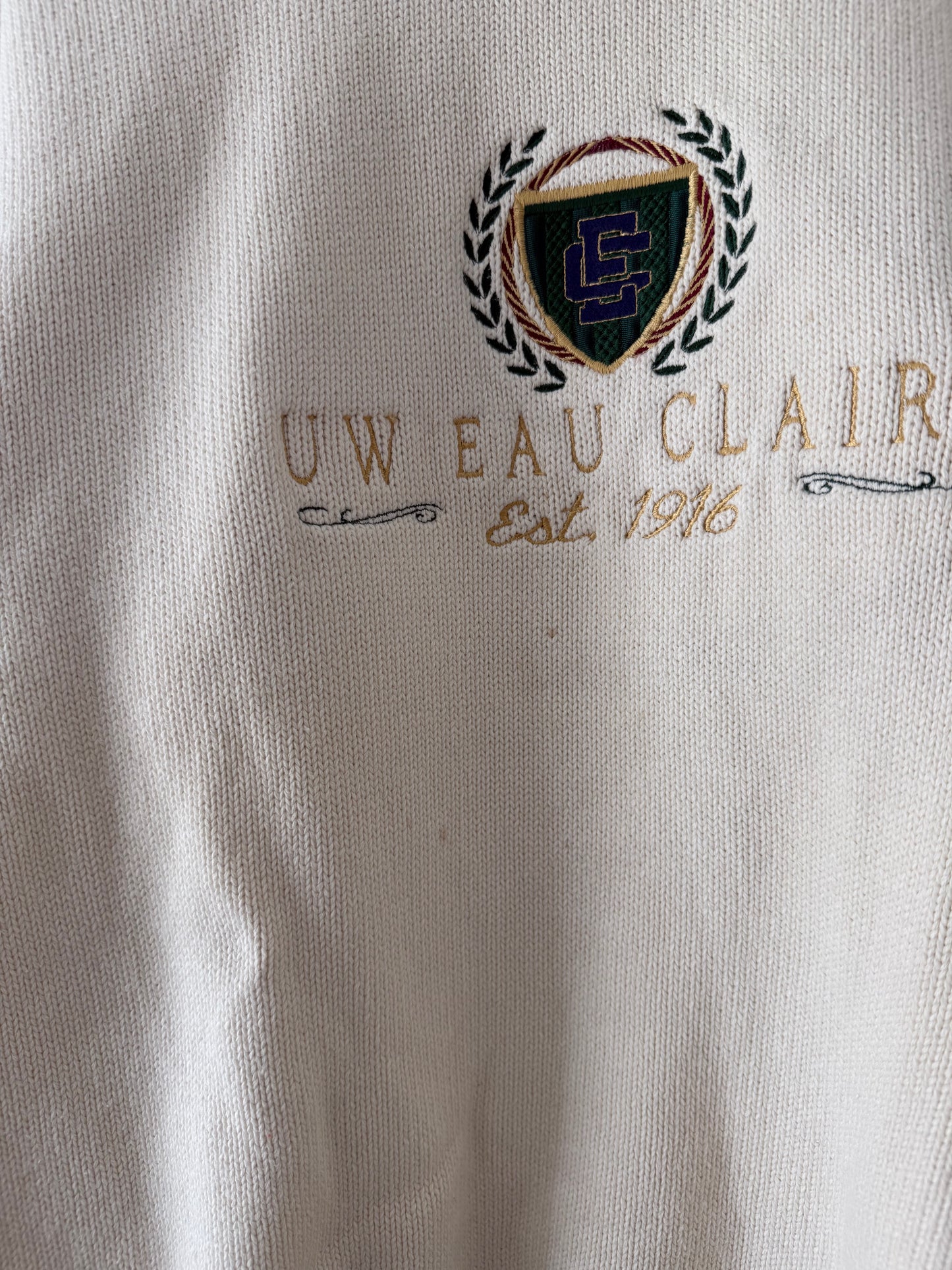 Vintage UW-Eau Claire Sweater (L)