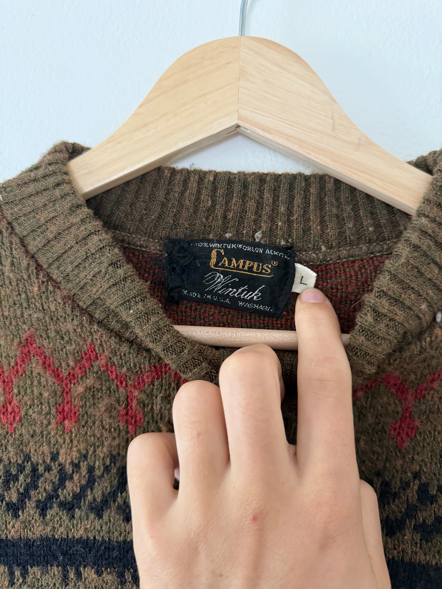 Vintage Sweater (L)