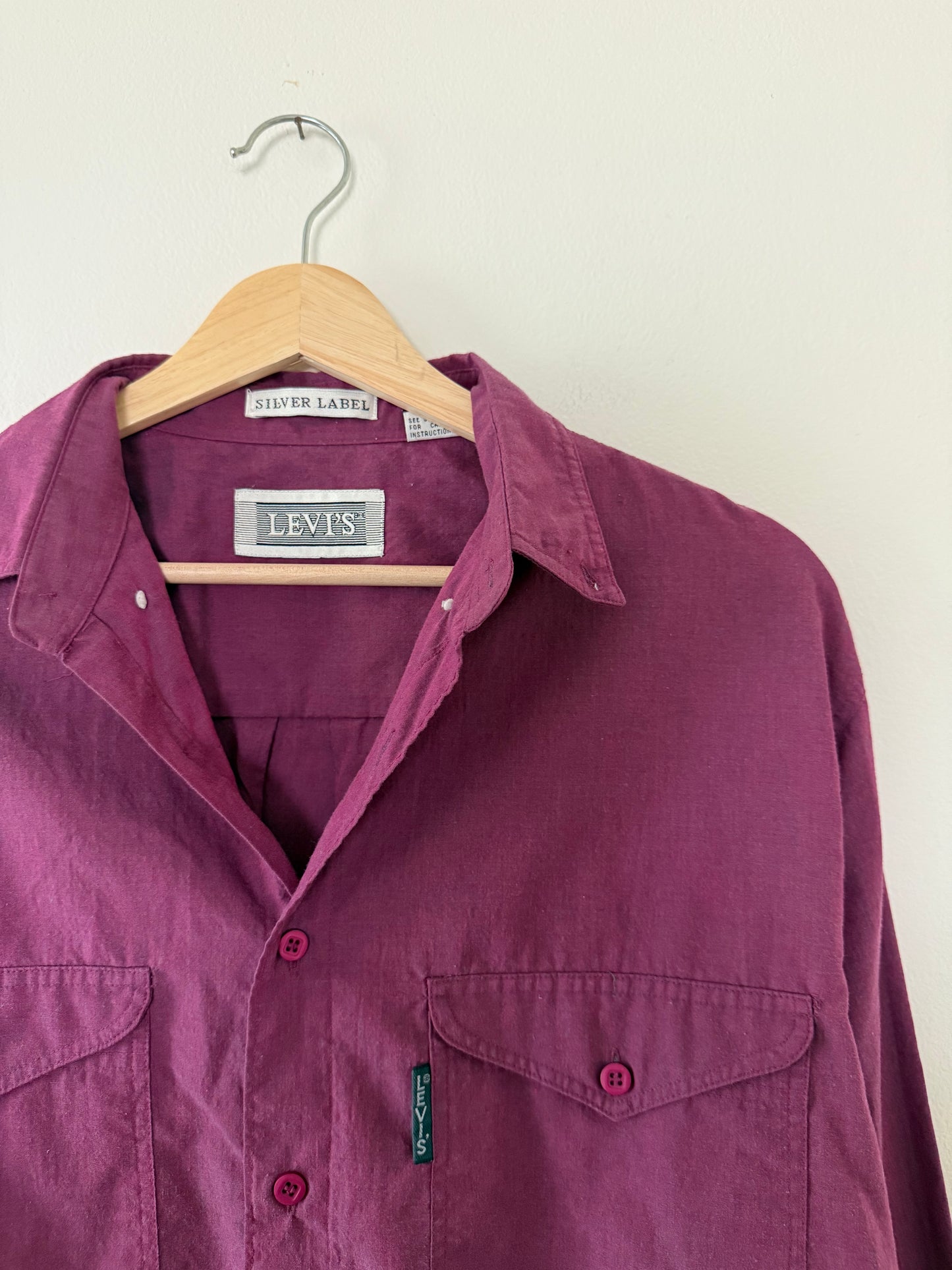 Vintage Levis Button Up (M)