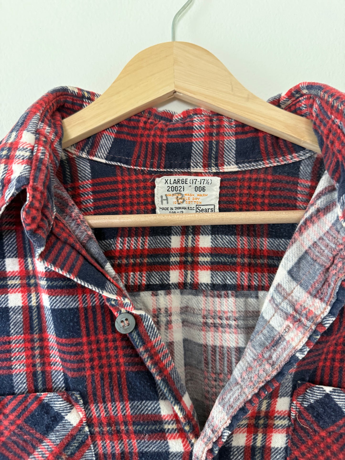Vintage Sears Flannel (XL)