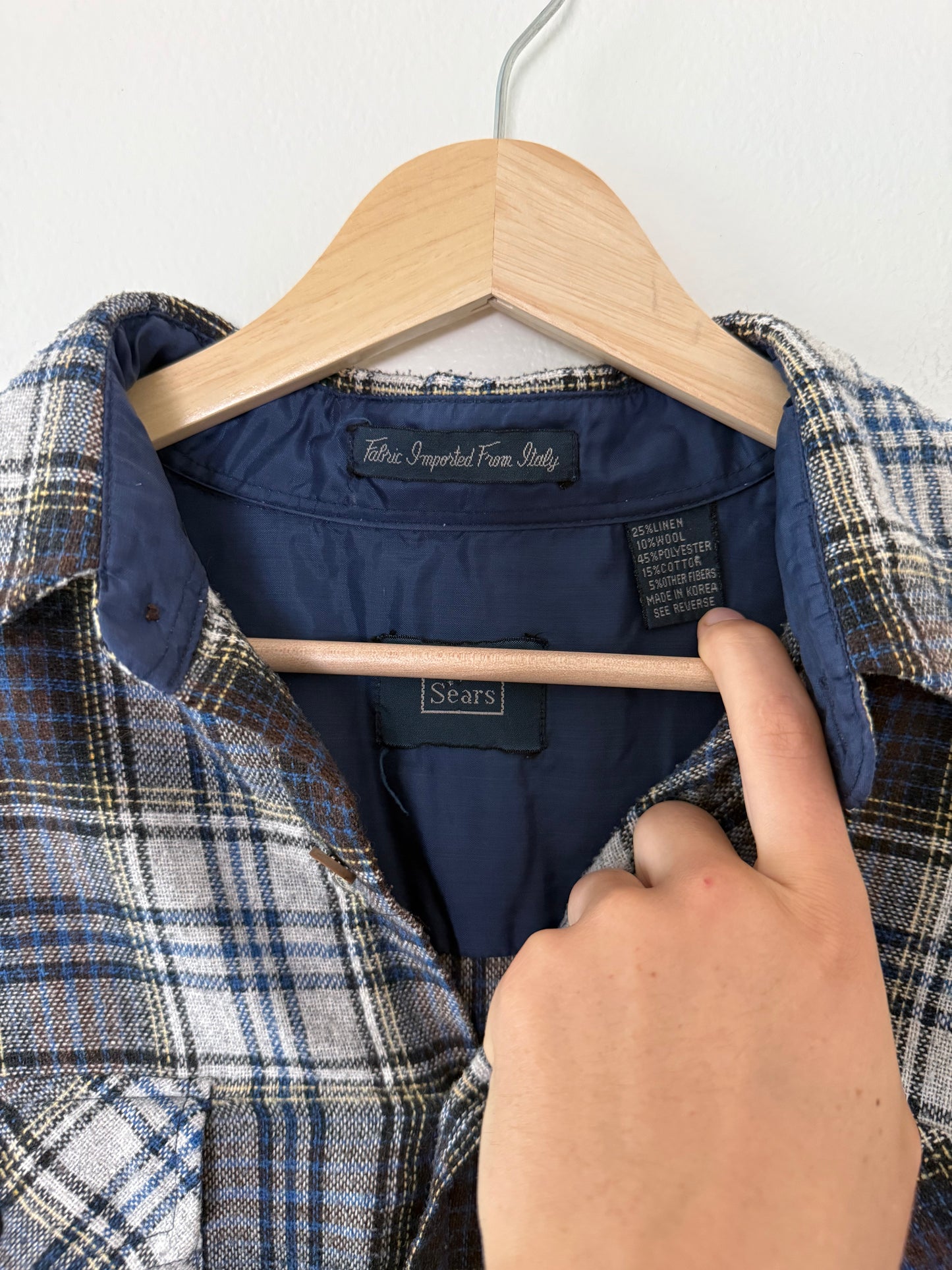 Vintage Sears Flannel (M)