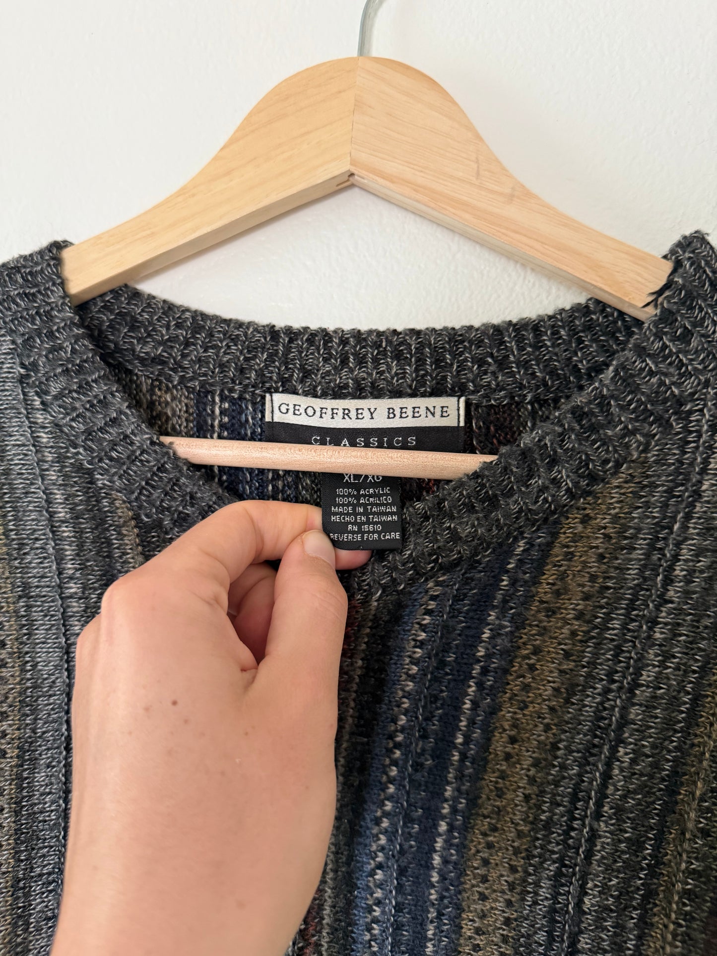 Striped Sweater (XL)