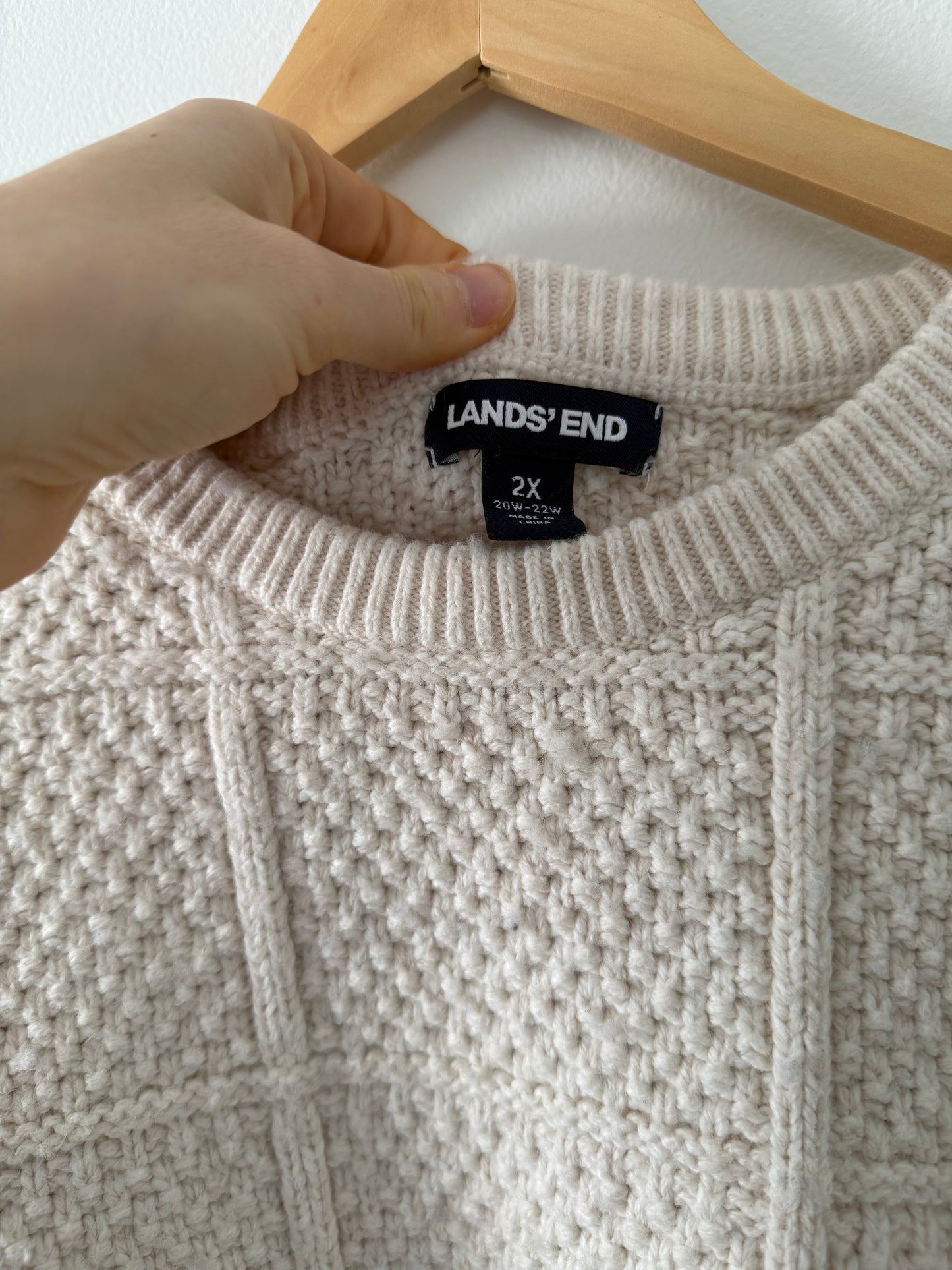 Lands End Sweater (XXL)