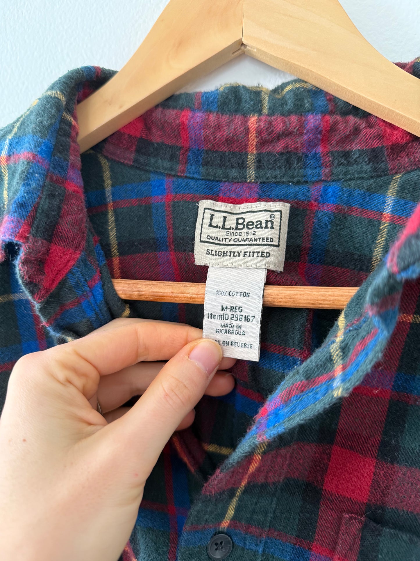 LL Bean Flannel (M)