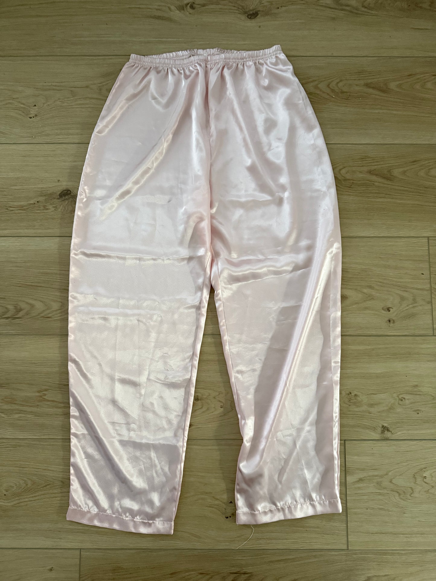 Pink Satin Pants (L)