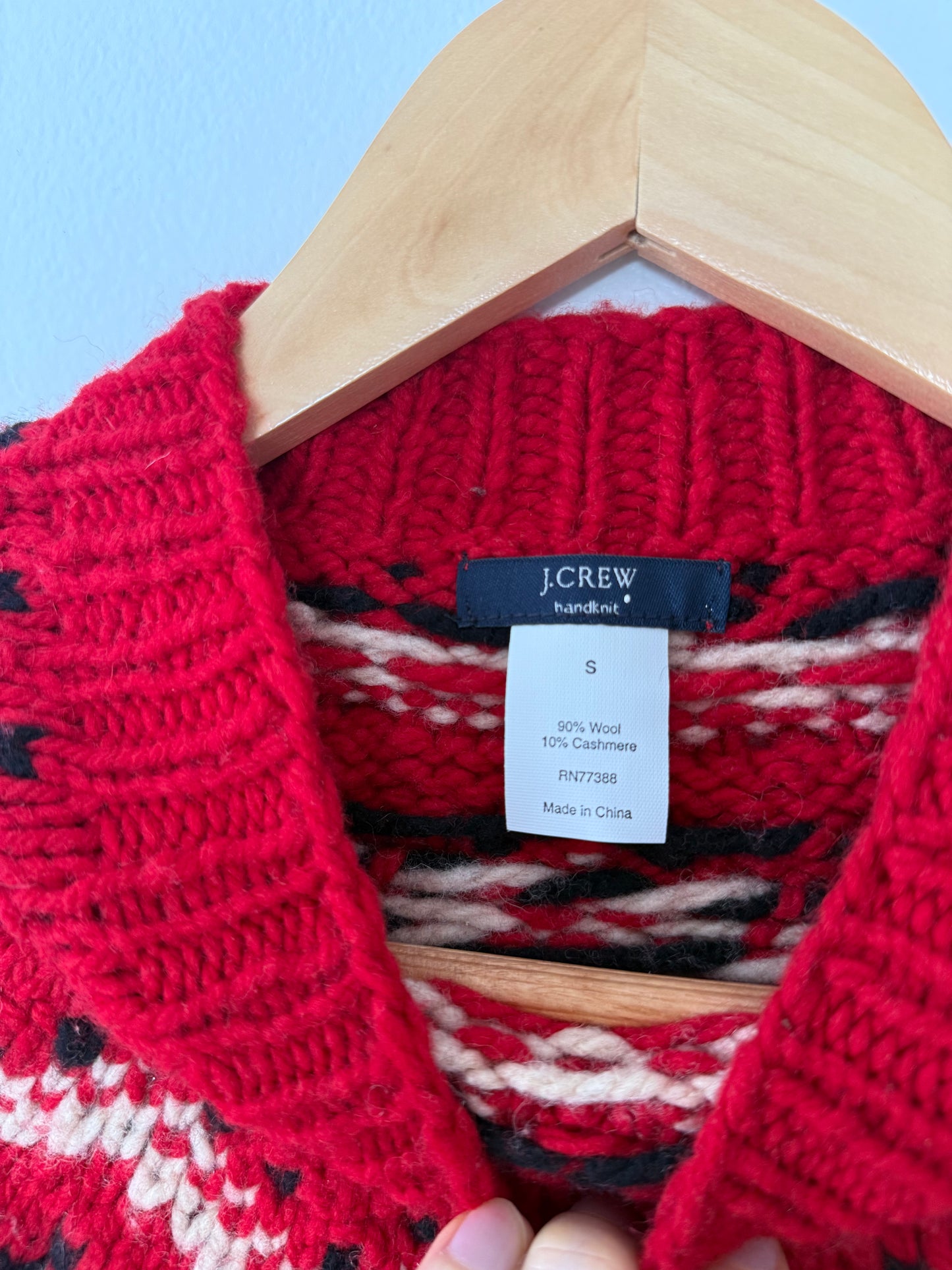 J Crew Fair Isle Style Sweater (S)