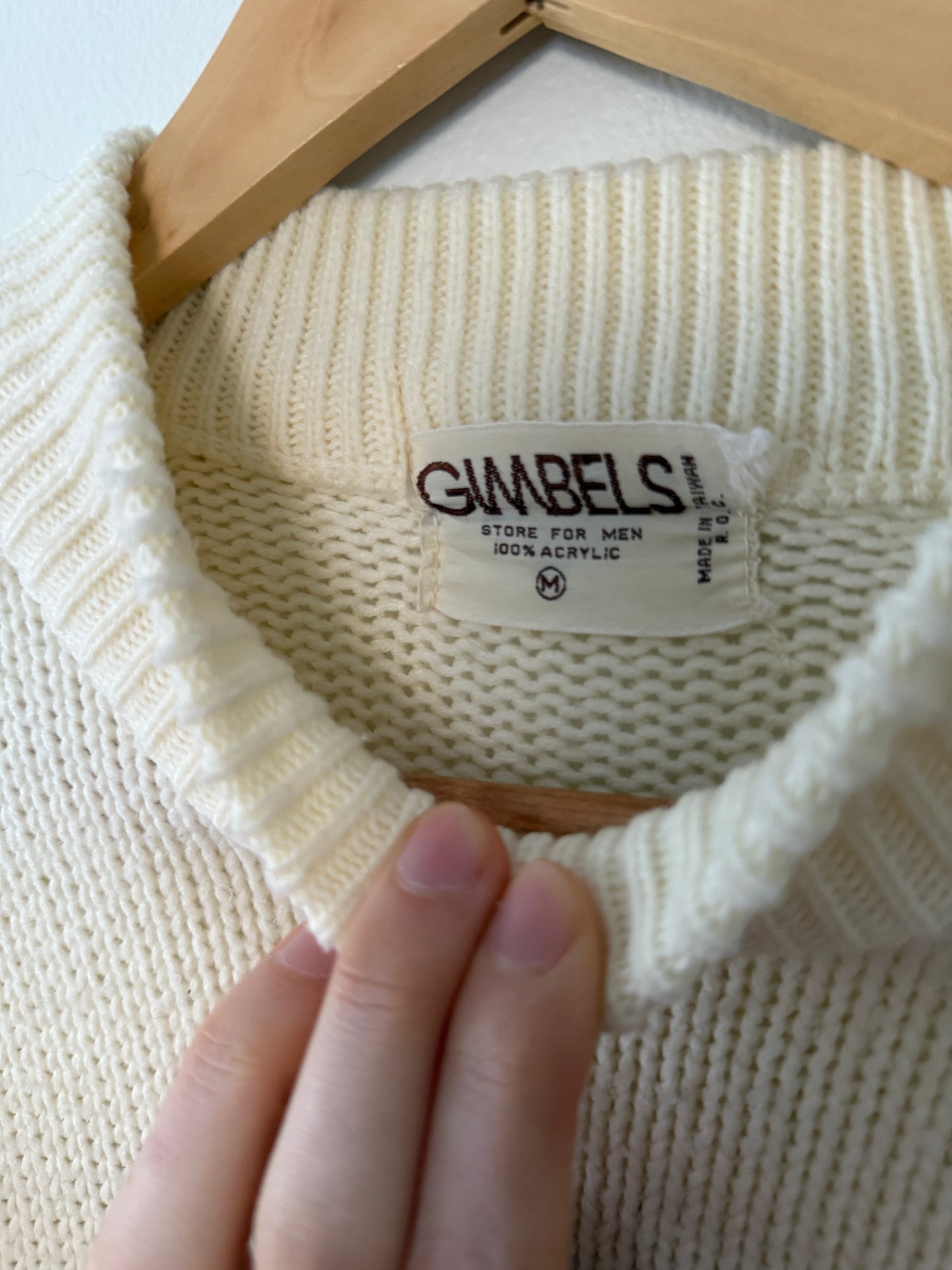 Vintage Knit Sweater (M)