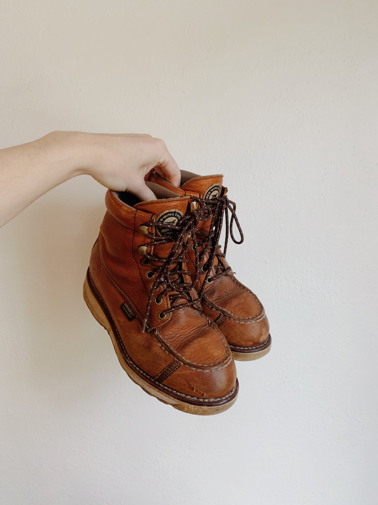 Vintage Red Wing Irish Setter Boots (W37)