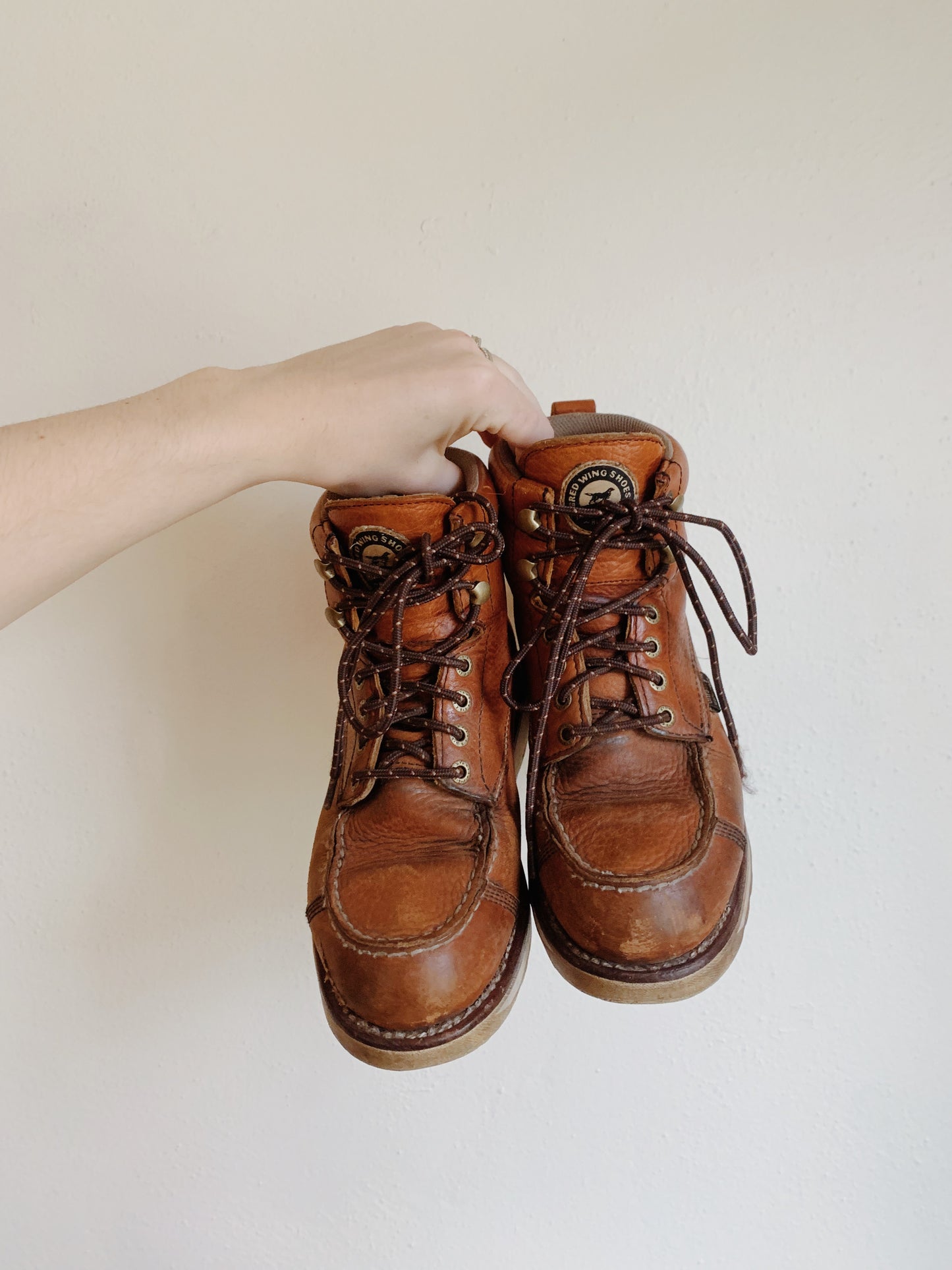 Vintage Red Wing Irish Setter Boots (W37)