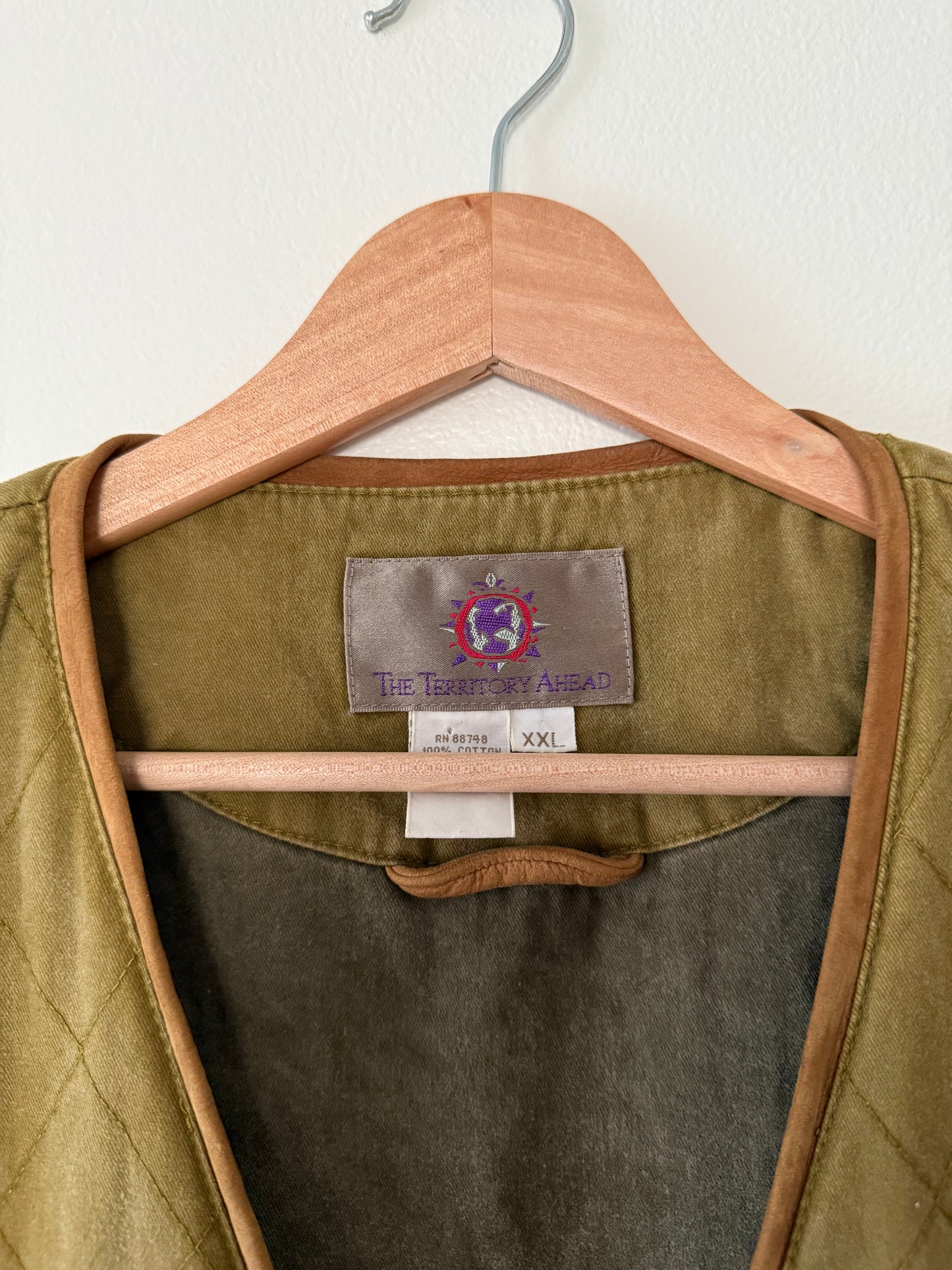 Quilted Cotton Vest (XXL)