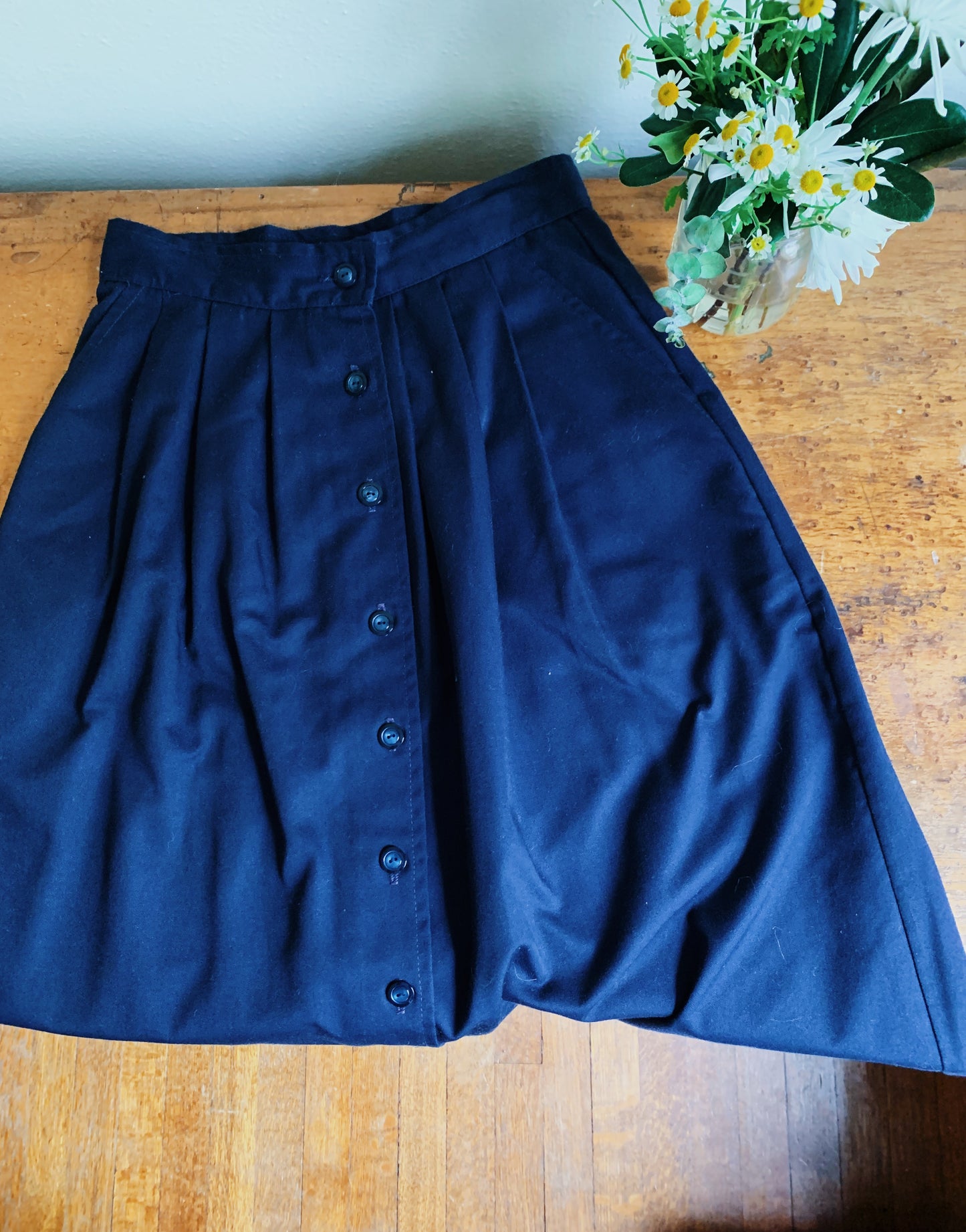 Vintage Button Down Skirt (25x28)