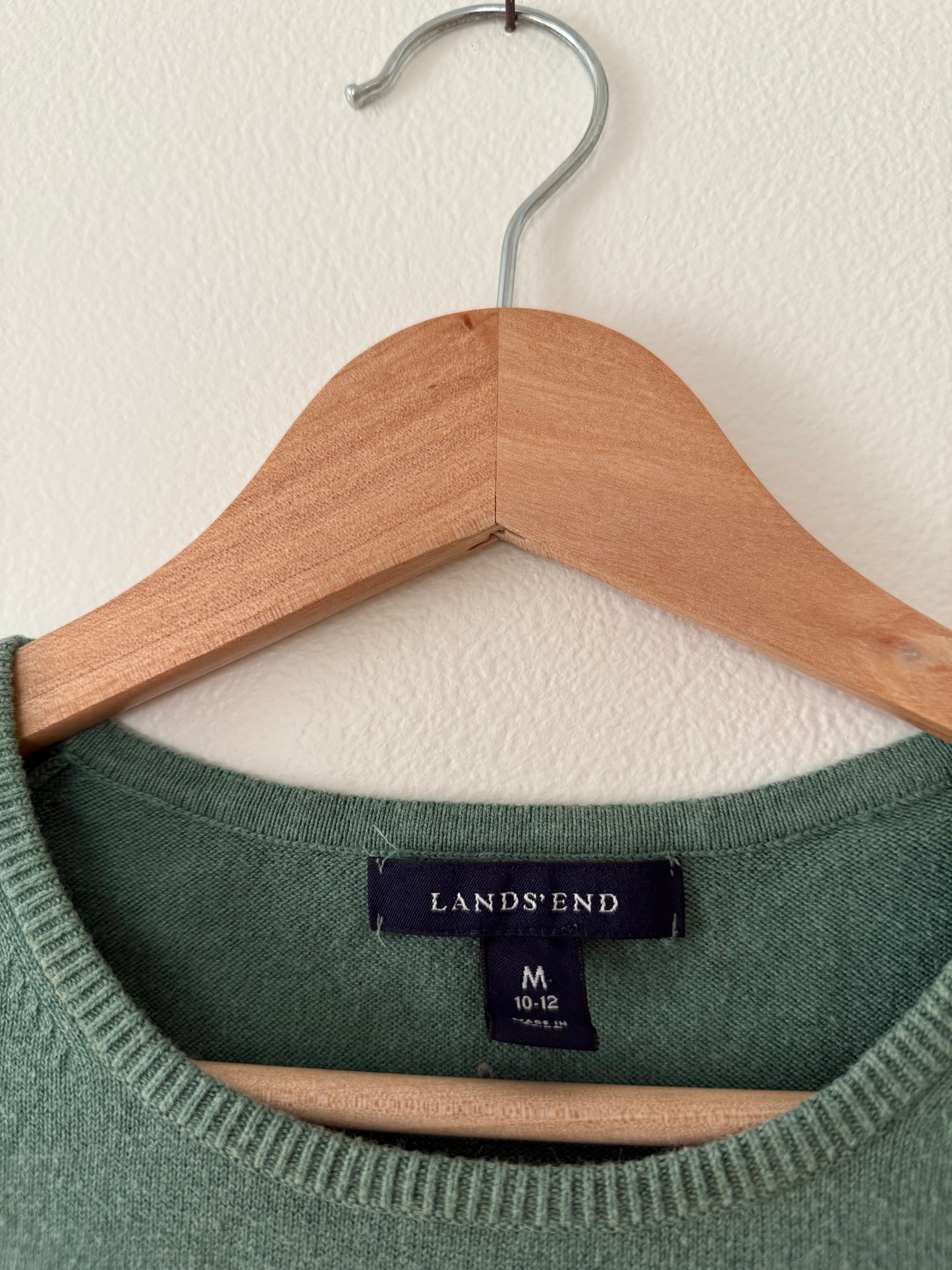 Lands End Sweater Top (M)