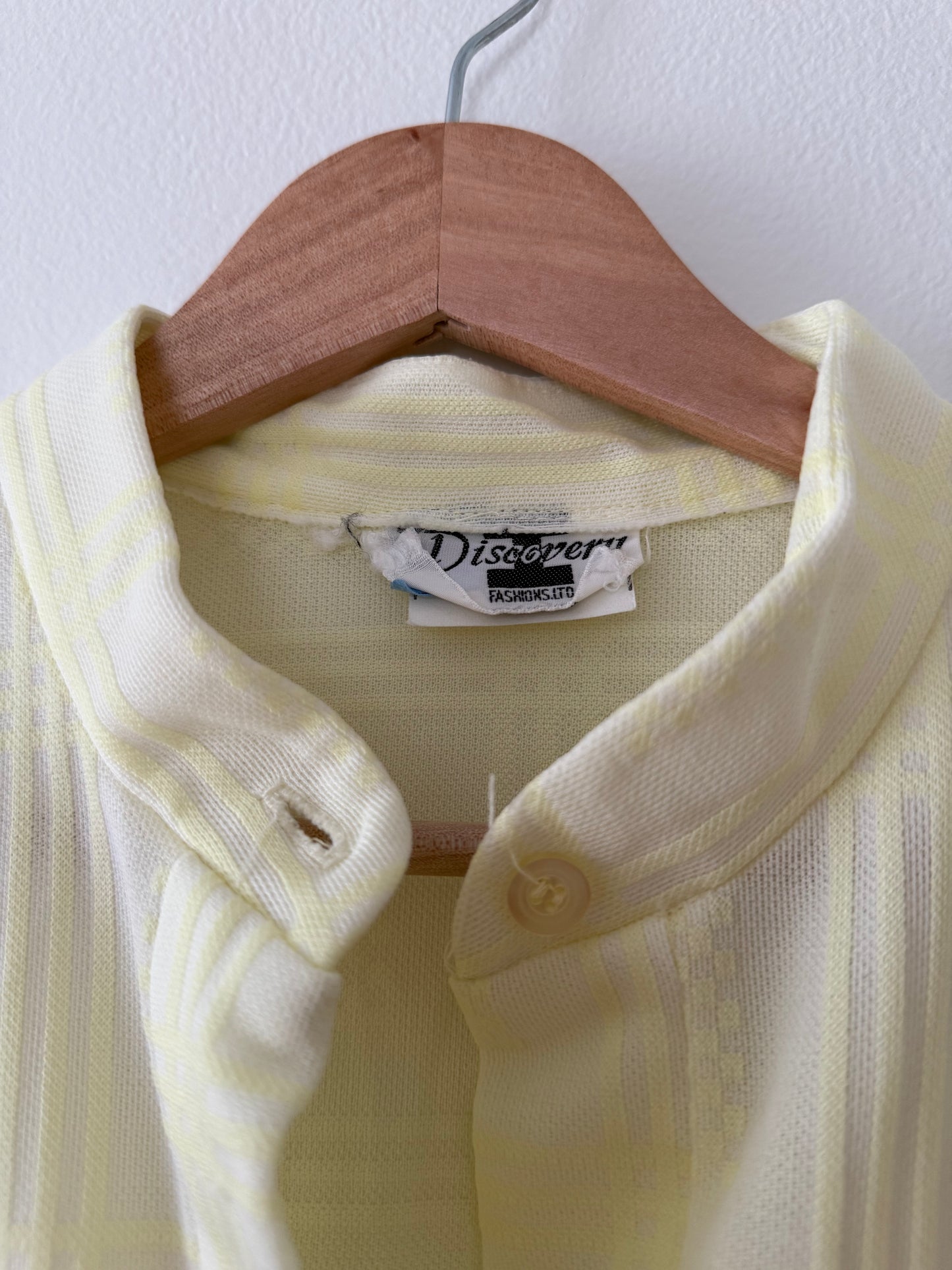Butter Yellow Vintage Dress
