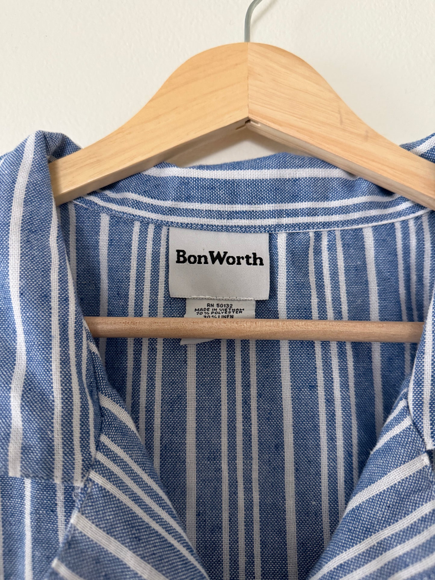 Blue Striped Top (XL)