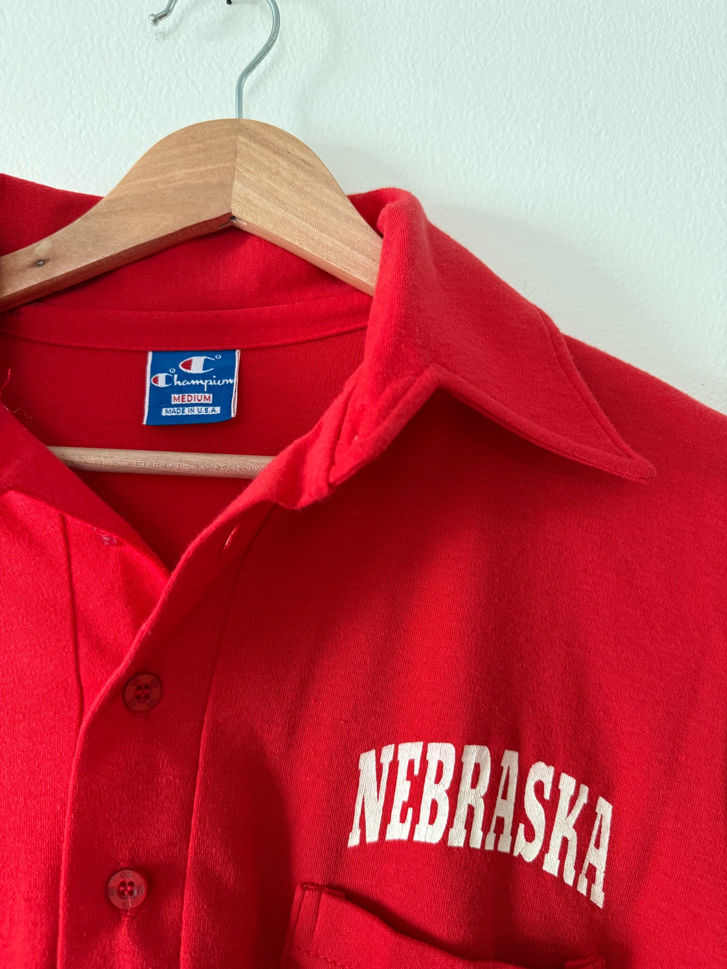 Vintage Nebraska Polo (M)