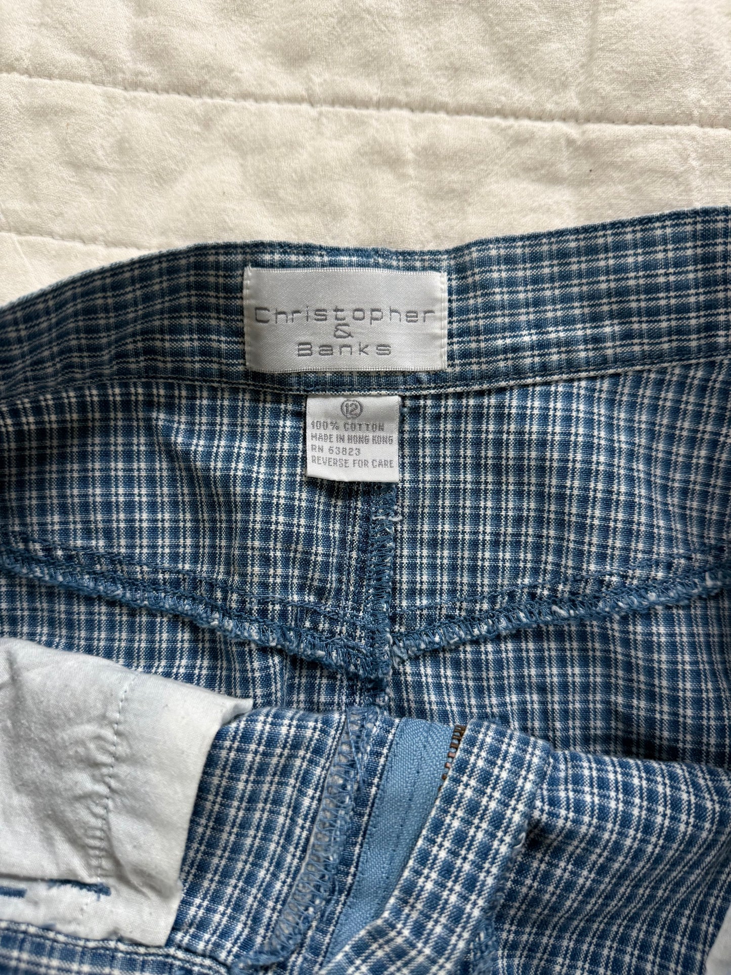 Vintage Plaid Skirt