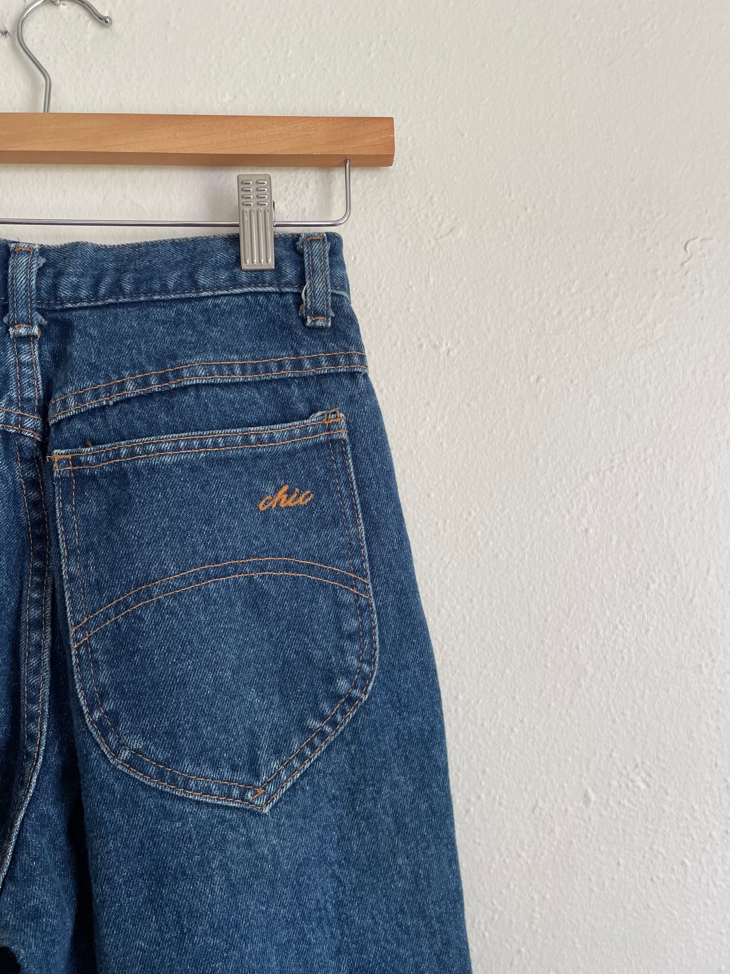 Vintage High Rise Dark Wash Jeans (