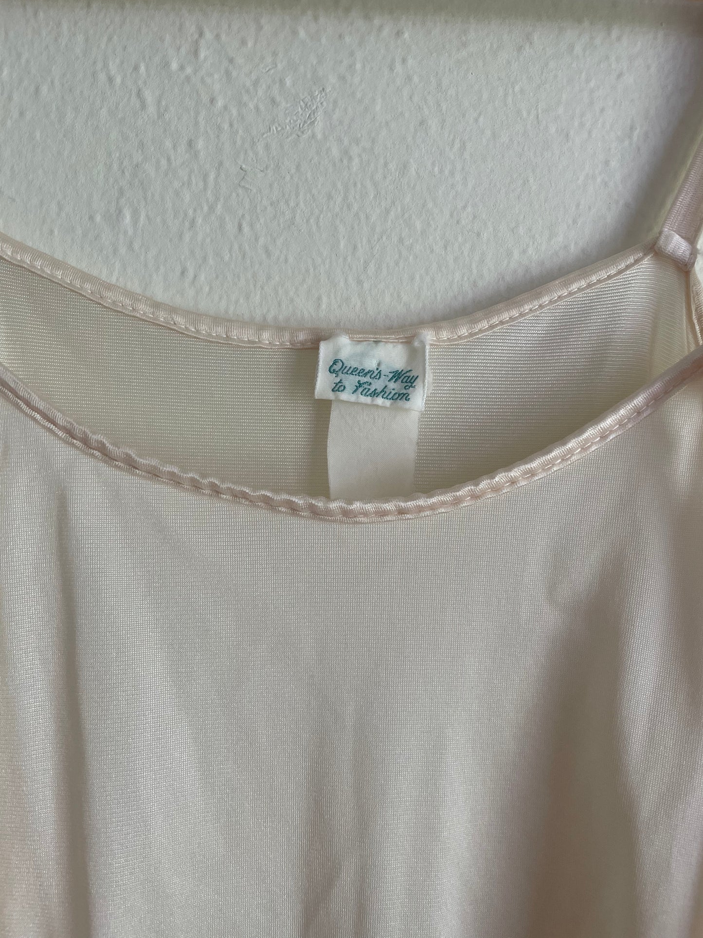 Vintage Light Yellow Slip Dress