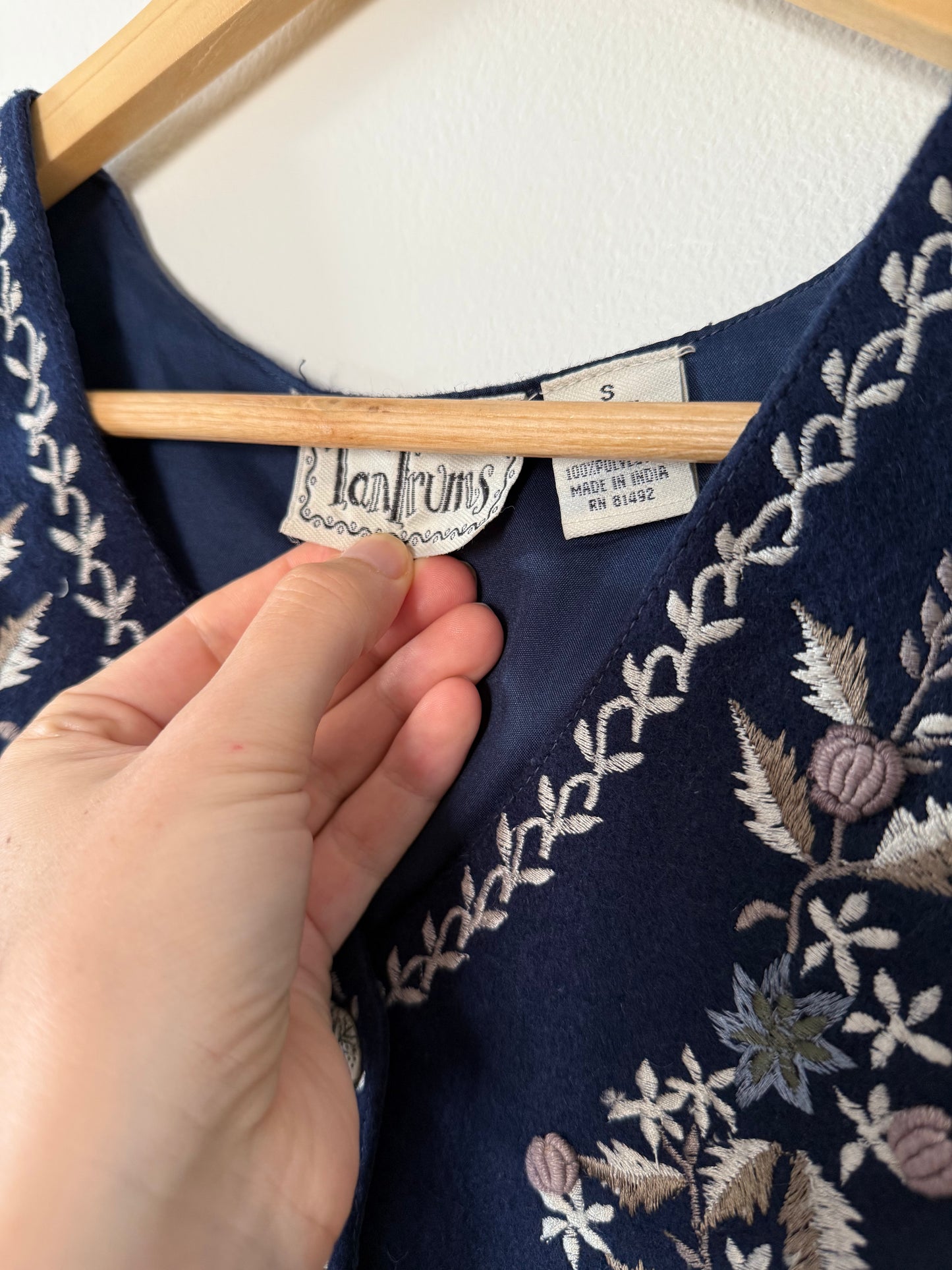 Embroidered Vest (S)