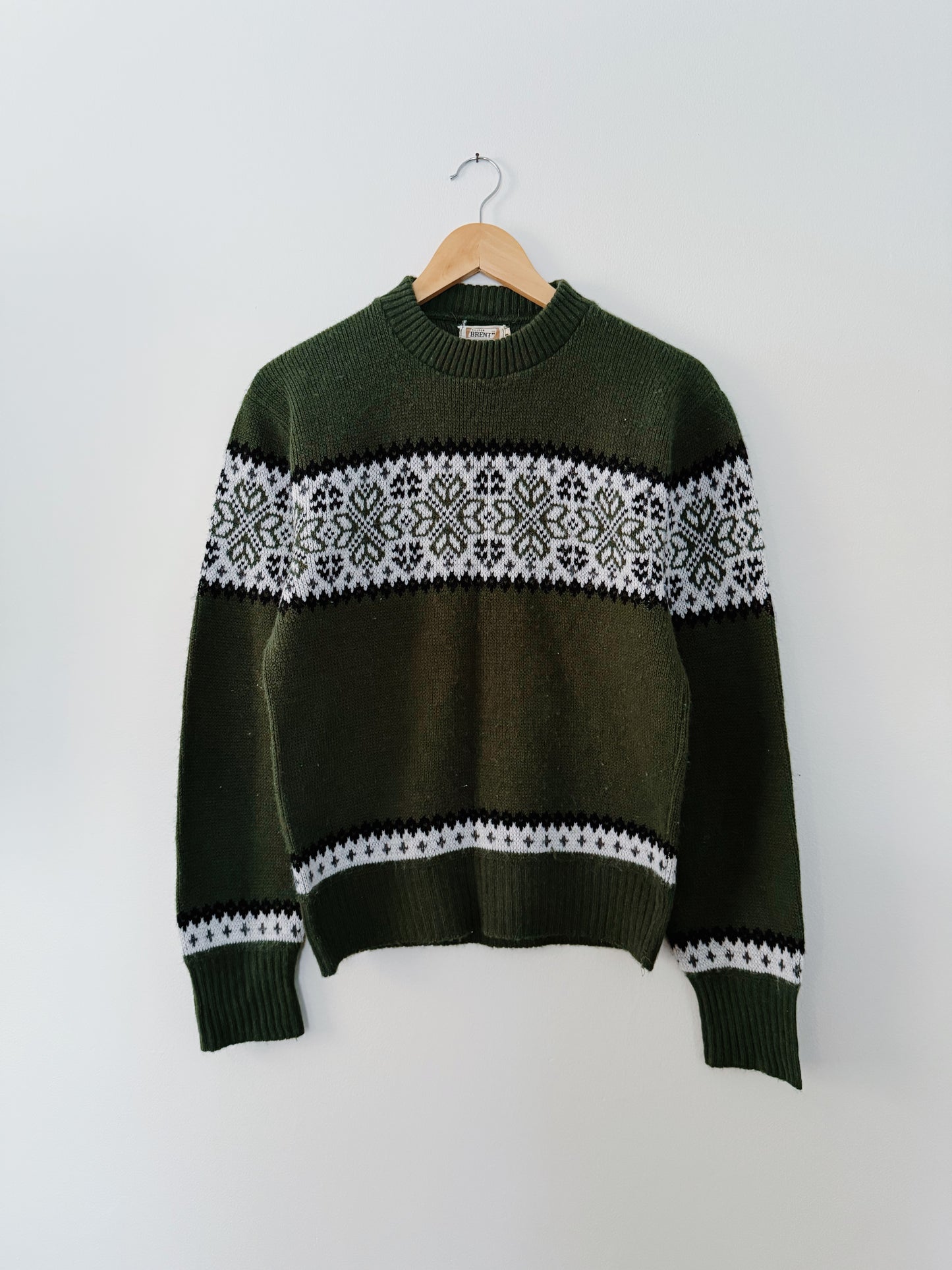 Green Knit Sweater (S)