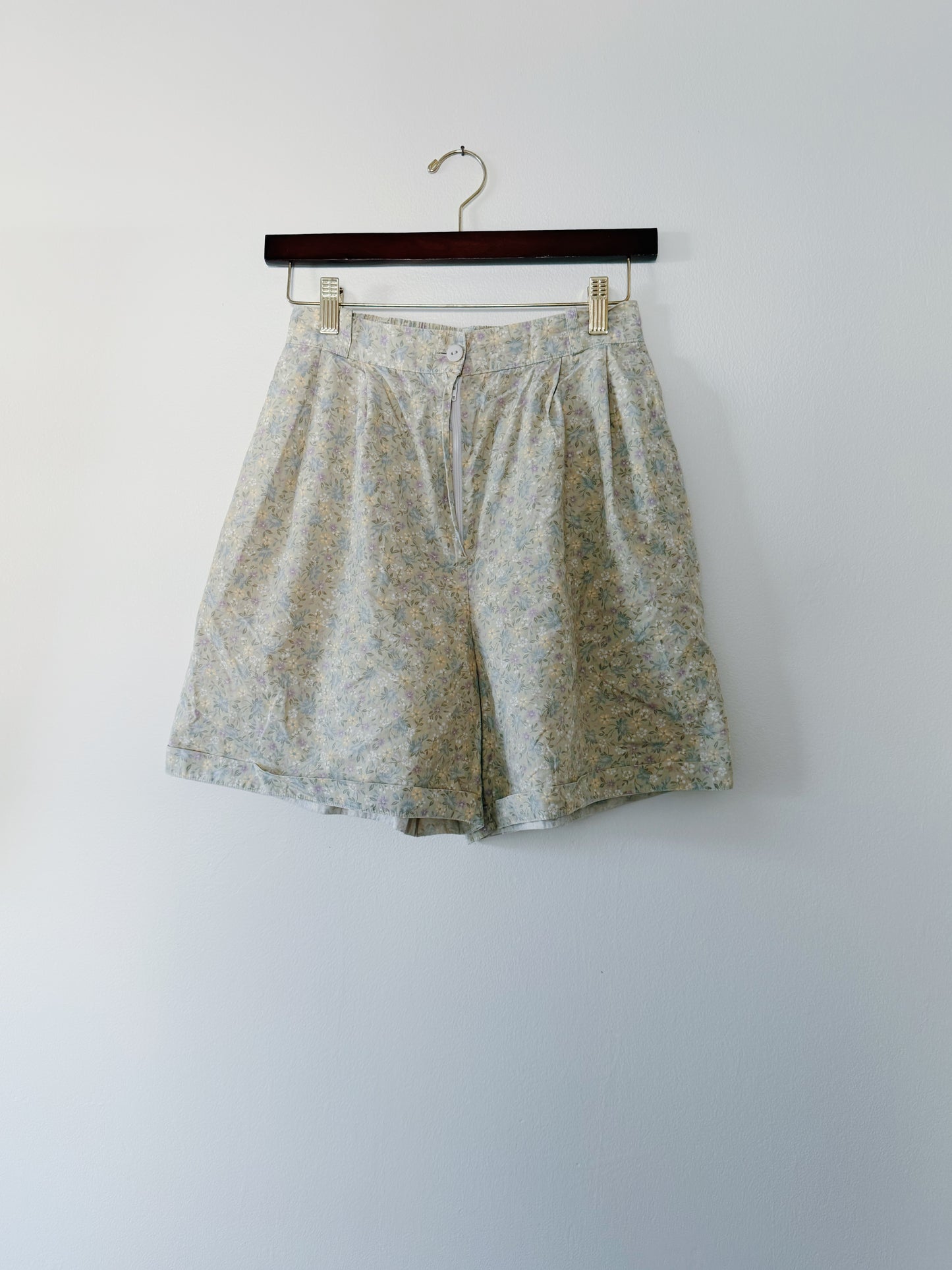 Floral Cotton Shorts (8)