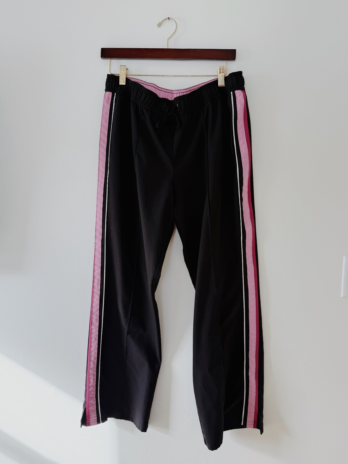 Pink Stripe Track Pants (L)