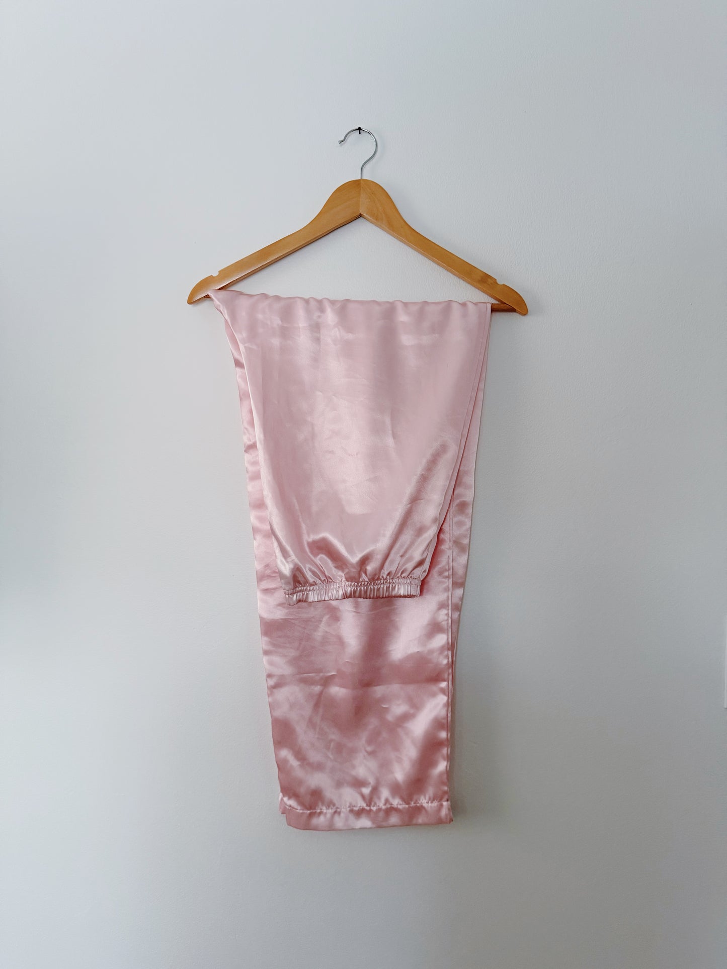 Pink Satin Pants (L)