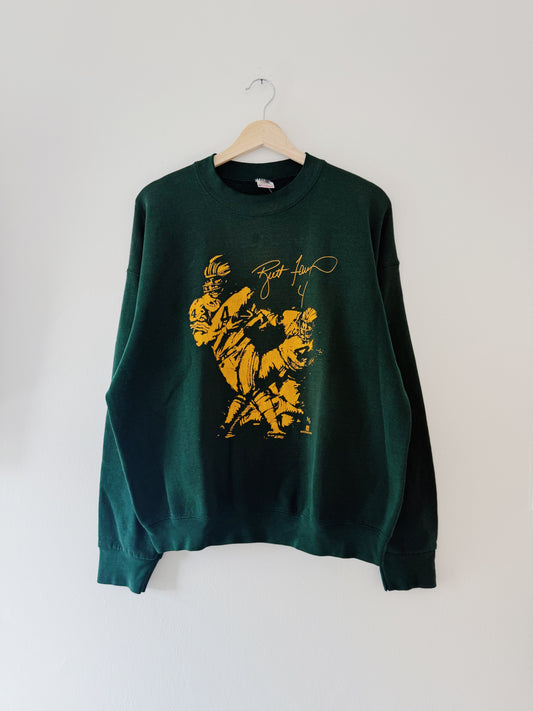 Vintage Favre Packers Crewneck (XL)