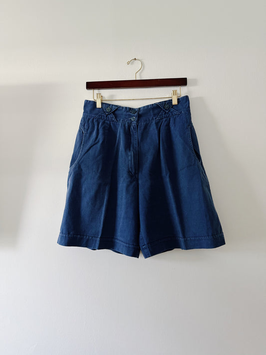 Vintage Navy Shorts (31x7.5)