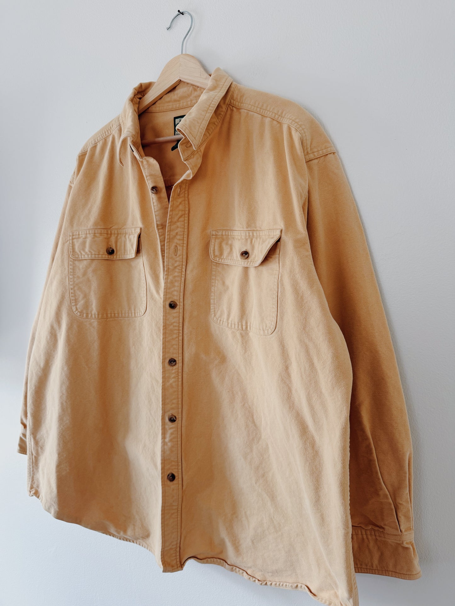 Cozy Yellow Button Up (XL)