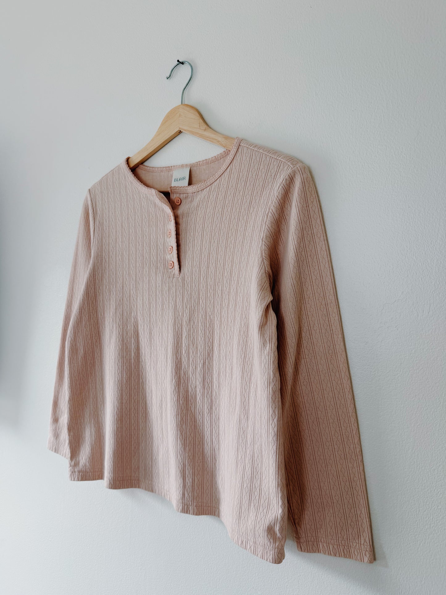 Pointelle Long Sleeve (S)