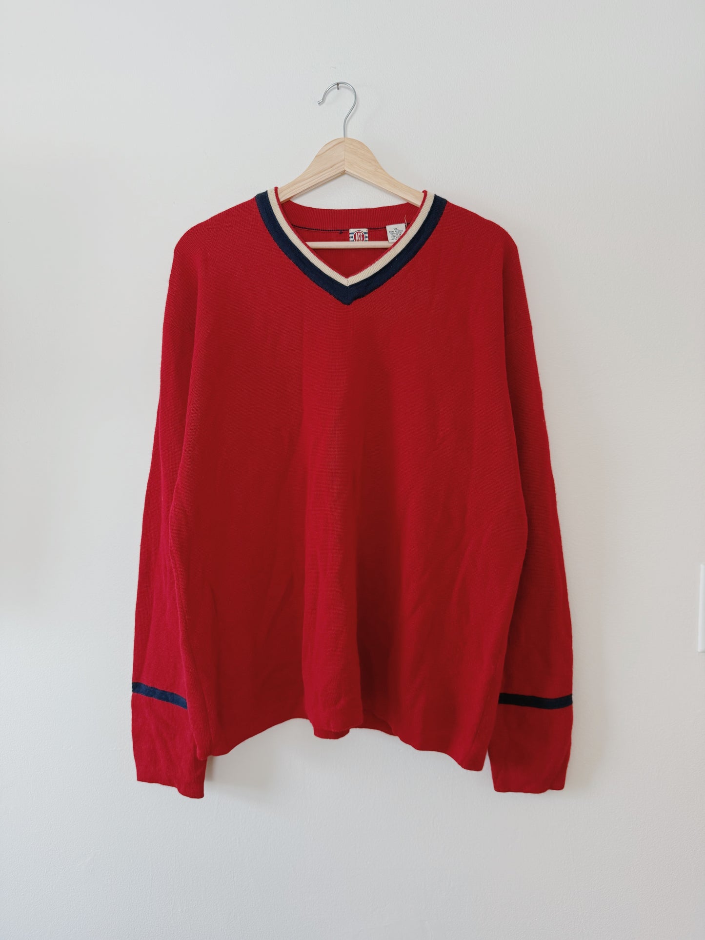 Vintage Varsity Sweater (XL)