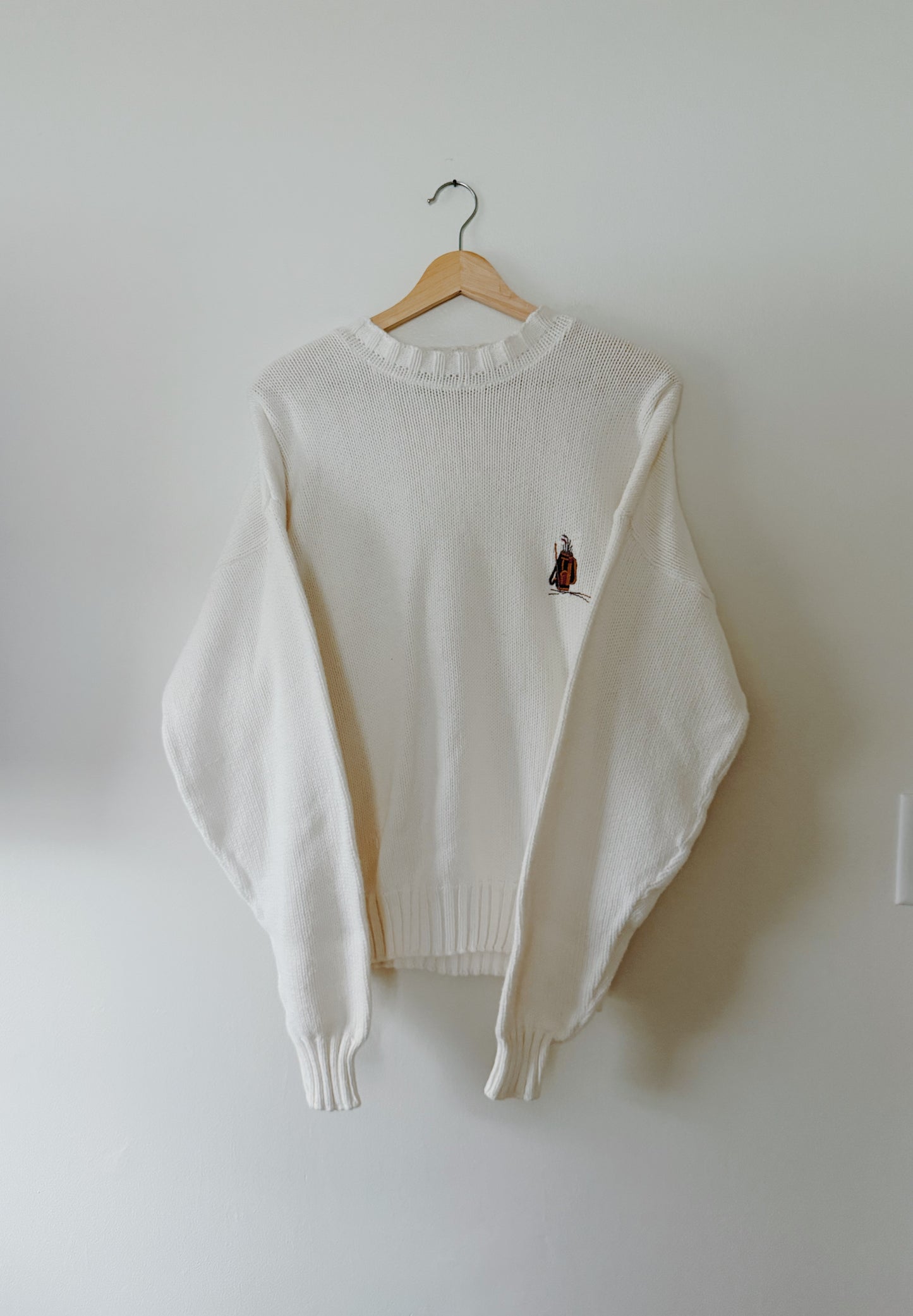 Vintage Golf Sweater (L)