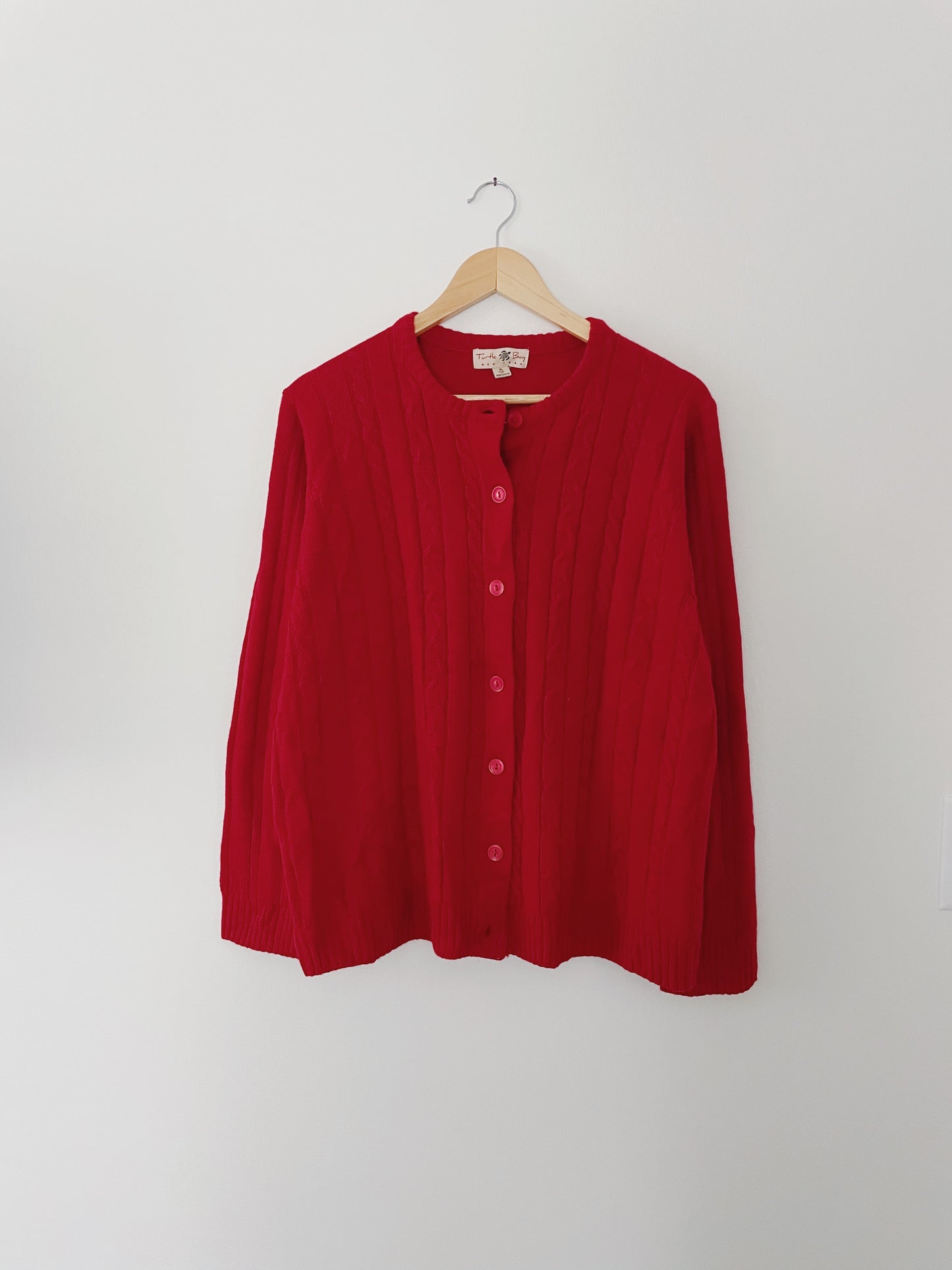 Cozy Red Sweater (XL)